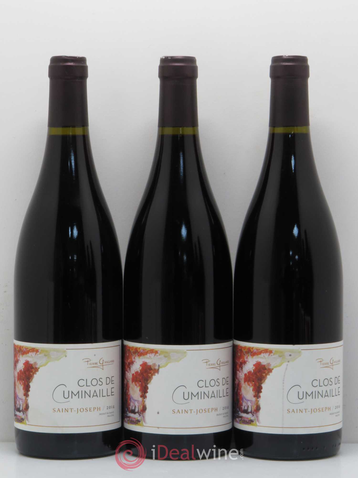 Saint-Joseph Clos de Cuminaille Pierre Gaillard 2014 - Posten von 6 Flaschen - 1