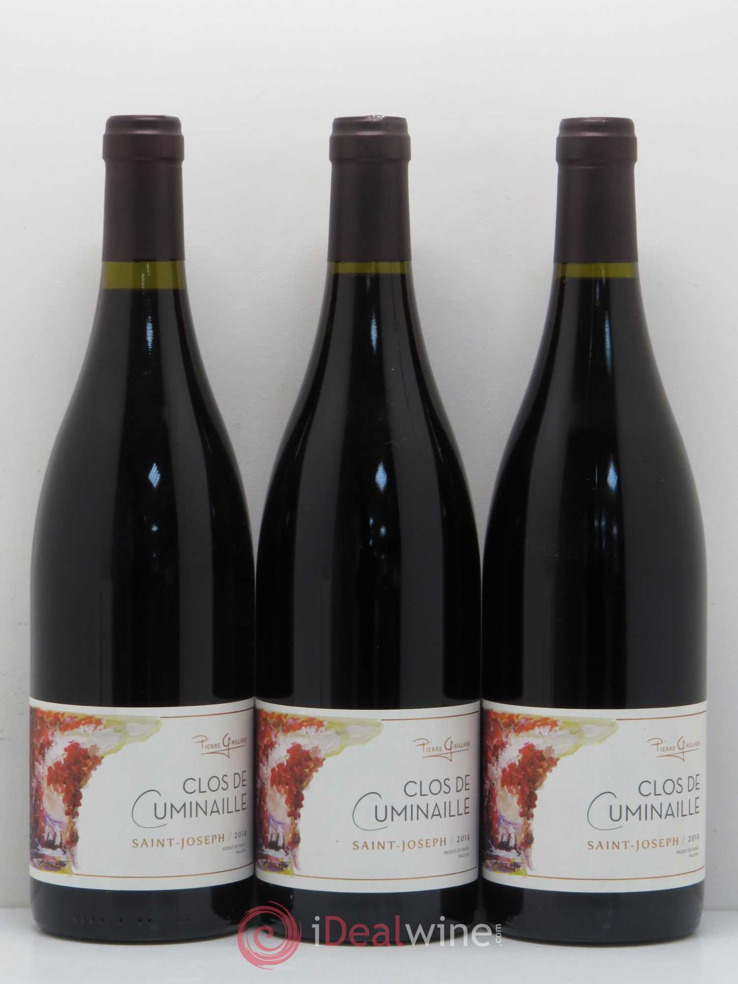 Saint-Joseph Clos de Cuminaille Pierre Gaillard 2014 - Posten von 6 Flaschen - 2