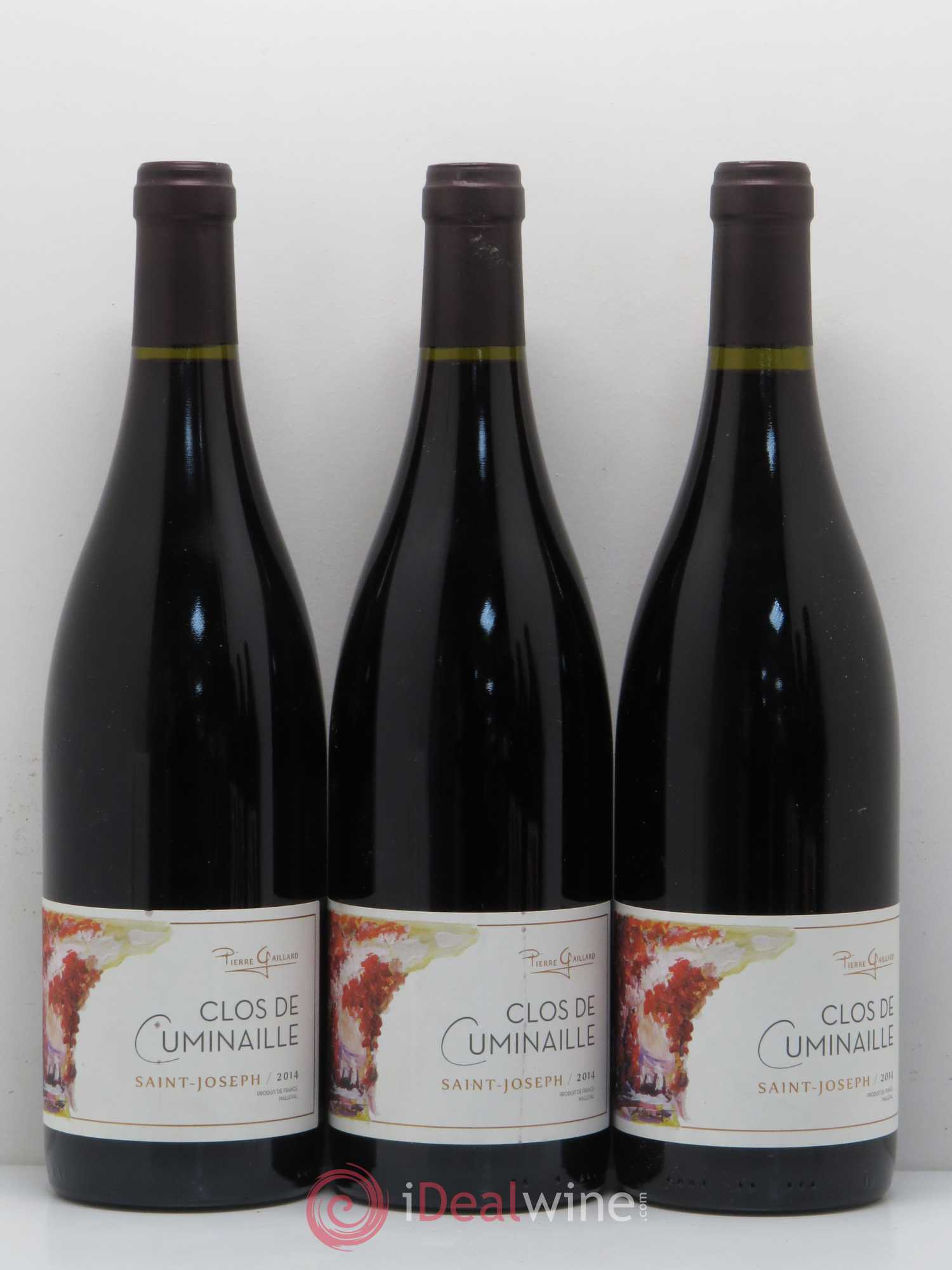 Saint-Joseph Clos de Cuminaille Pierre Gaillard 2014 - Posten von 6 Flaschen - 1