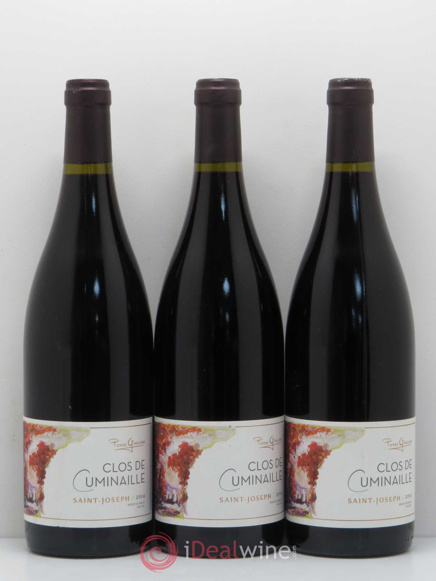 Saint-Joseph Clos de Cuminaille Pierre Gaillard 2014 - Posten von 6 Flaschen - 2