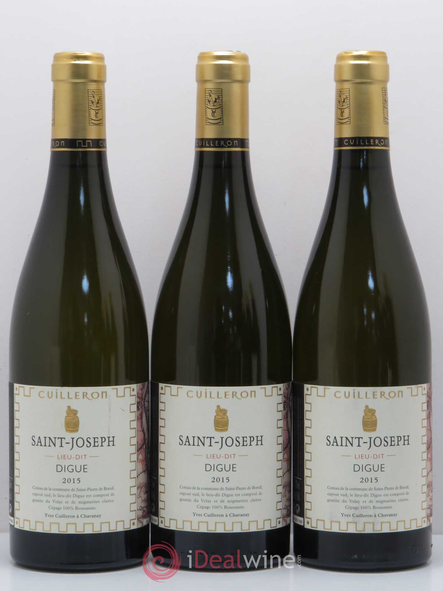Saint-Joseph Lieu Dit Digue Domaine Yves Cuilleron 2015 - Posten von 6 Flaschen - 1