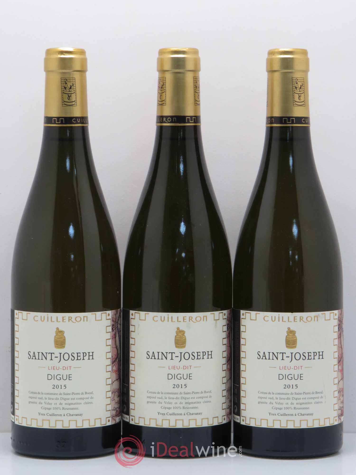 Saint-Joseph Lieu Dit Digue Domaine Yves Cuilleron 2015 - Posten von 6 Flaschen - 2