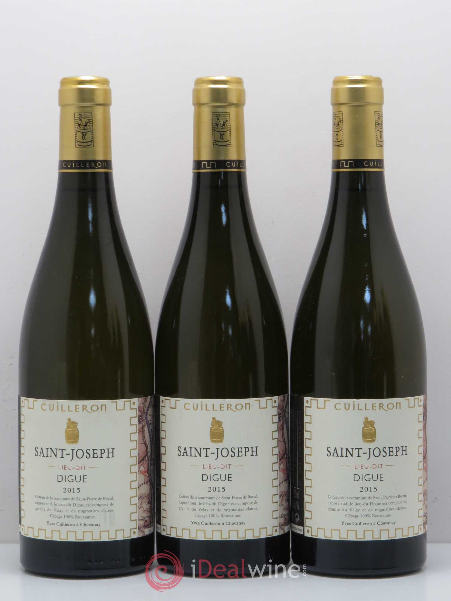 Saint-Joseph Lieu Dit Digue Domaine Yves Cuilleron 2015 - Posten von 6 Flaschen - 1