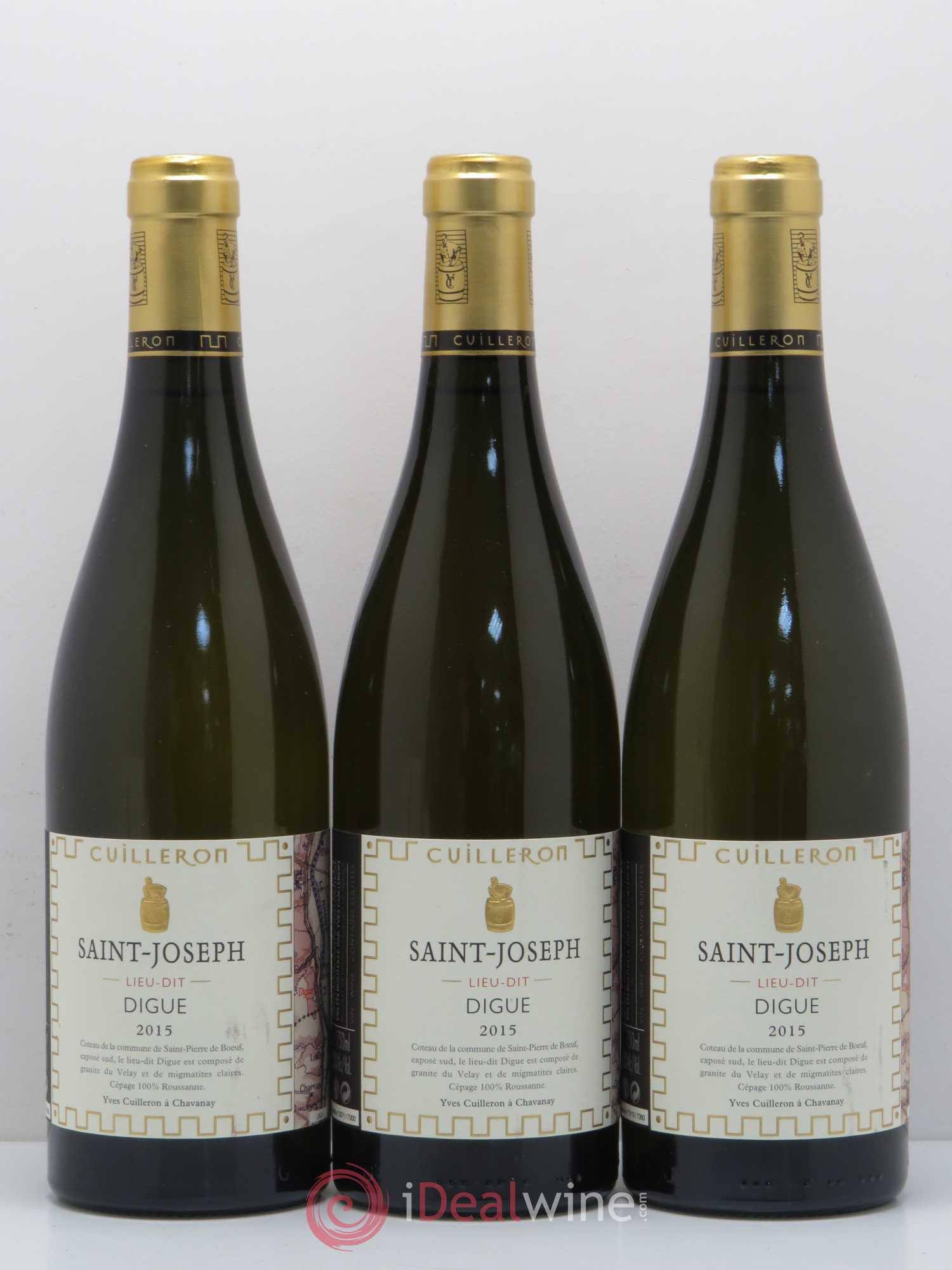 Saint-Joseph Lieu Dit Digue Domaine Yves Cuilleron 2015 - Posten von 6 Flaschen - 2