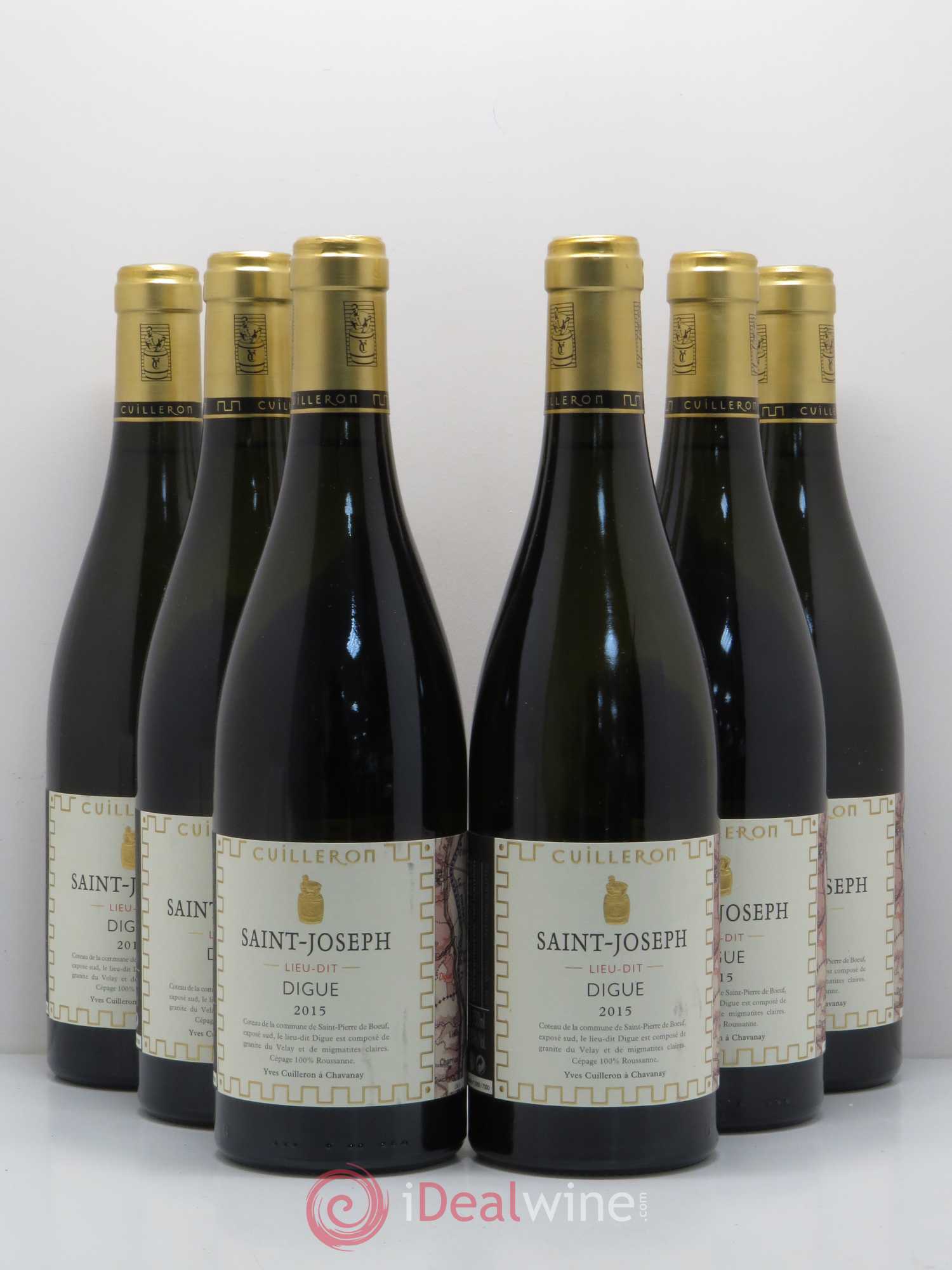 Saint-Joseph Lieu Dit Digue Domaine Yves Cuilleron 2015 - Posten von 6 Flaschen - 0