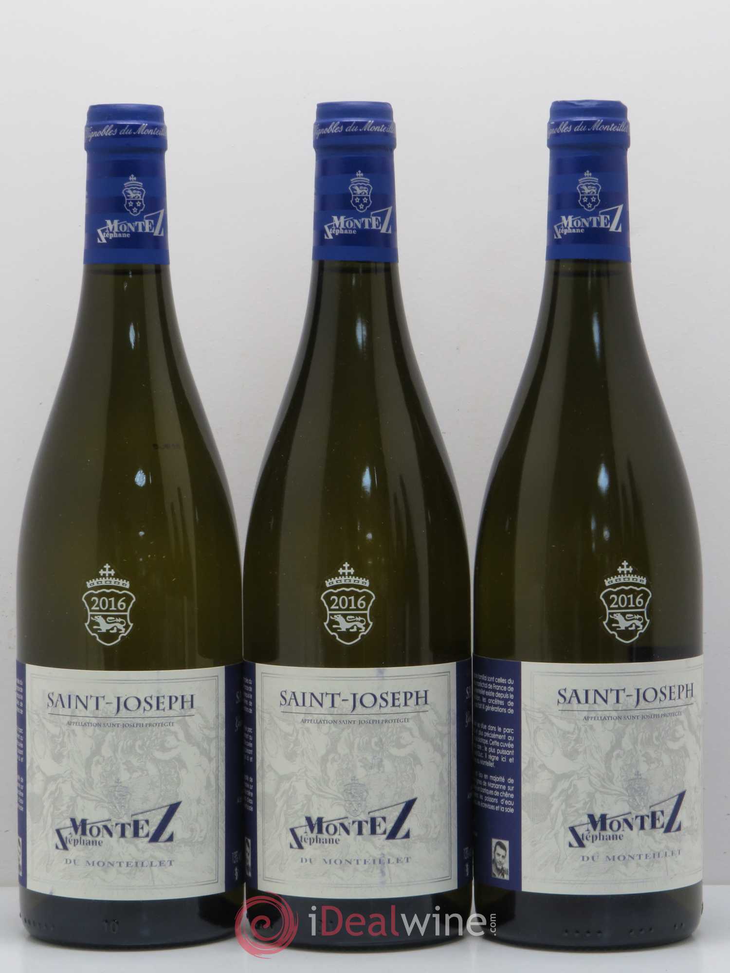 Saint-Joseph Monteillet (Domaine du) - Stéphane Montez 2016 - Posten von 6 Flaschen - 1