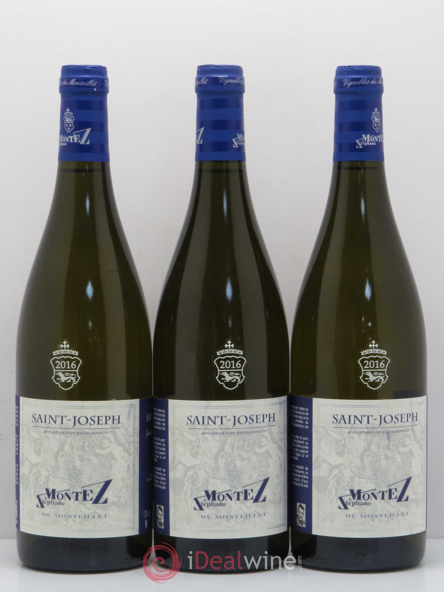 Saint-Joseph Monteillet (Domaine du) - Stéphane Montez 2016 - Posten von 6 Flaschen - 2