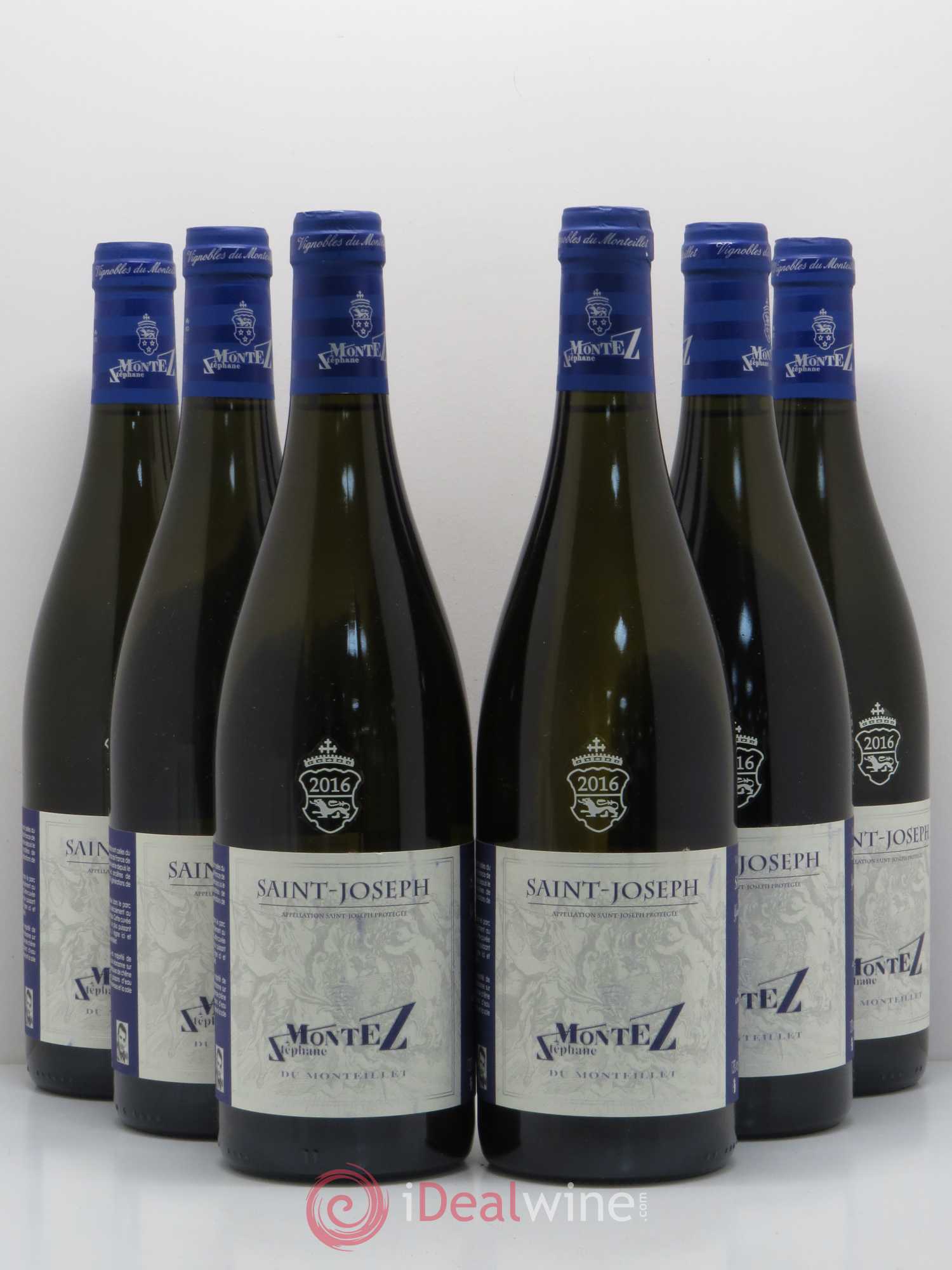Saint-Joseph Monteillet (Domaine du) - Stéphane Montez 2016 - Posten von 6 Flaschen - 0