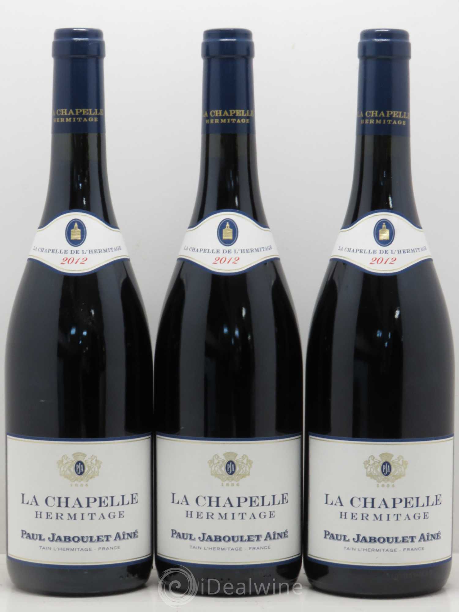 Hermitage La Chapelle Paul Jaboulet Ainé 2012 - Lot de 3 bouteilles - 0