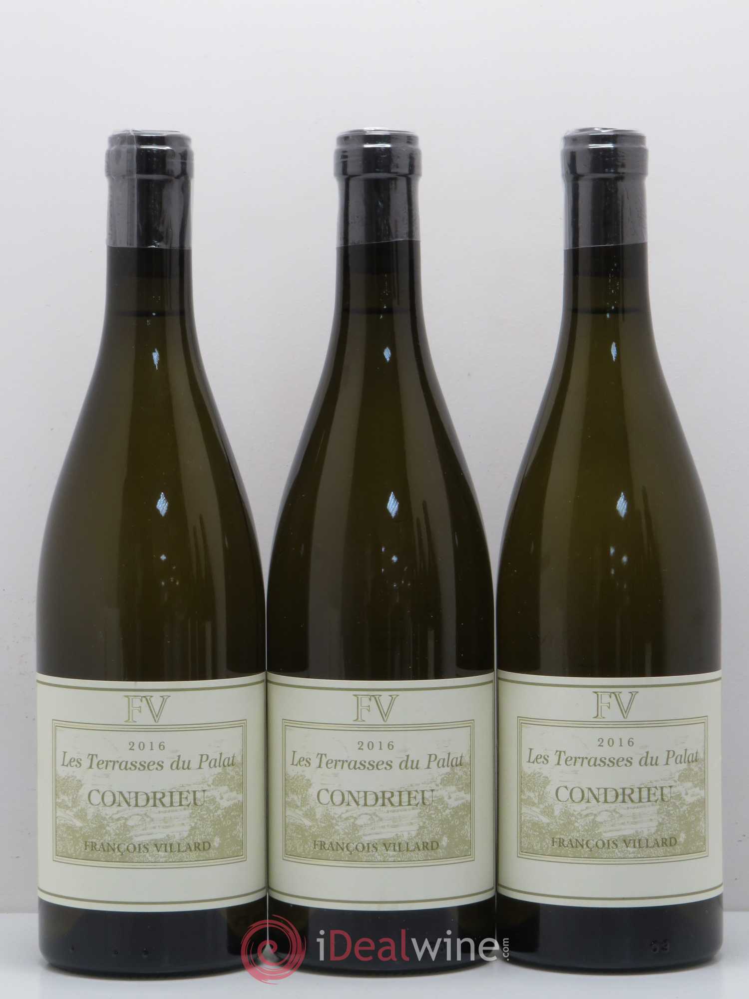 Condrieu Les Terrasses du Palat François Villard 2016 - Lot de 6 bouteilles - 1