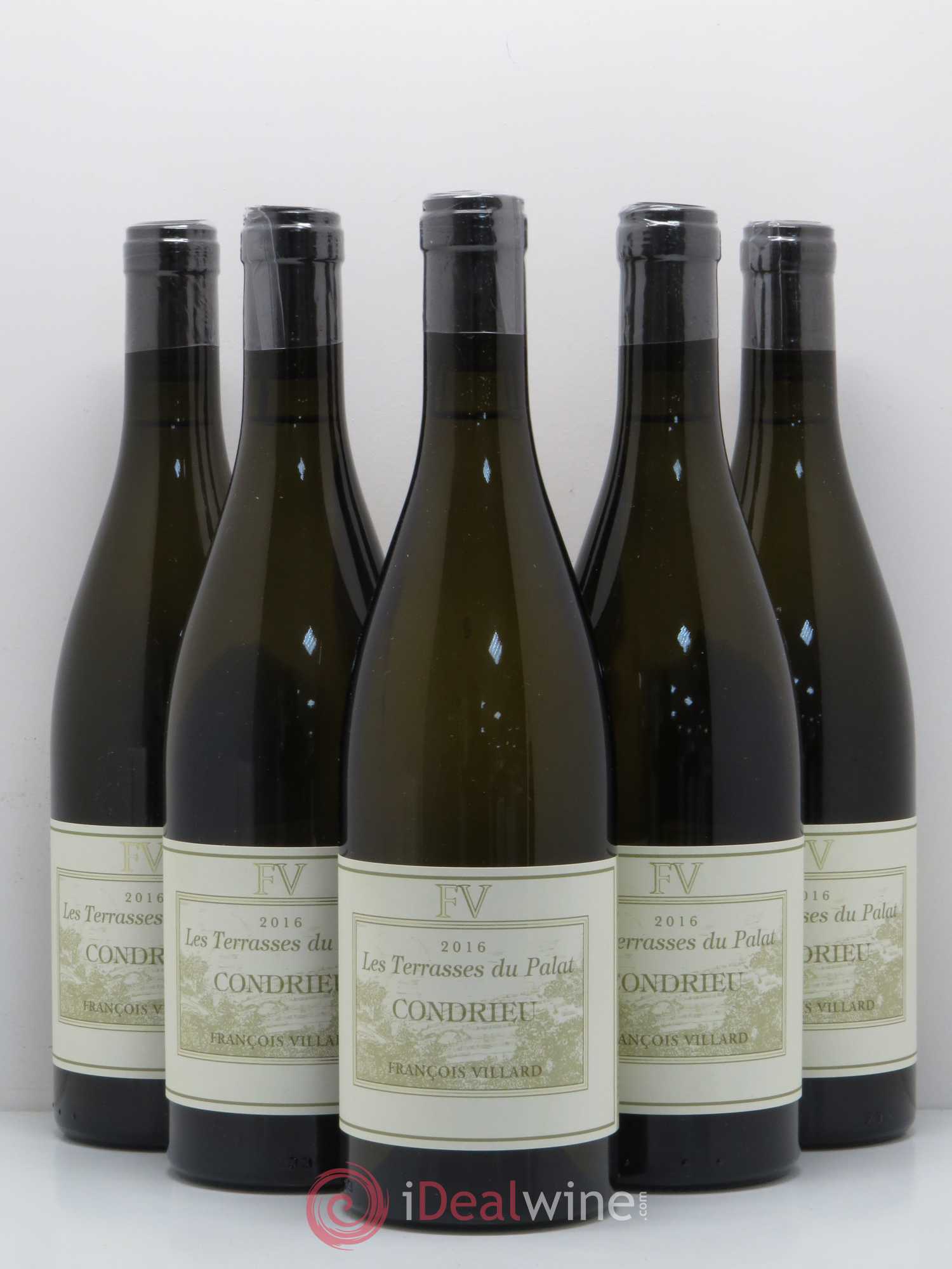 Condrieu Les Terrasses du Palat François Villard 2016 - Posten von 5 Flaschen - 0