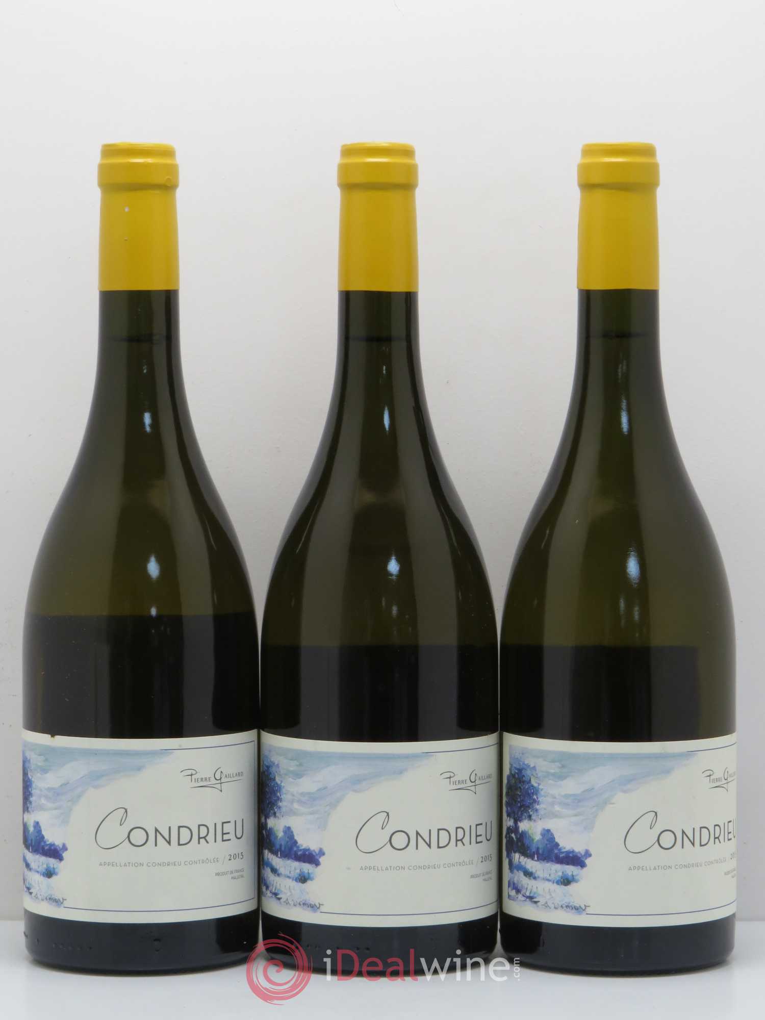 Condrieu Pierre Gaillard 2015 - Posten von 3 Flaschen - 0