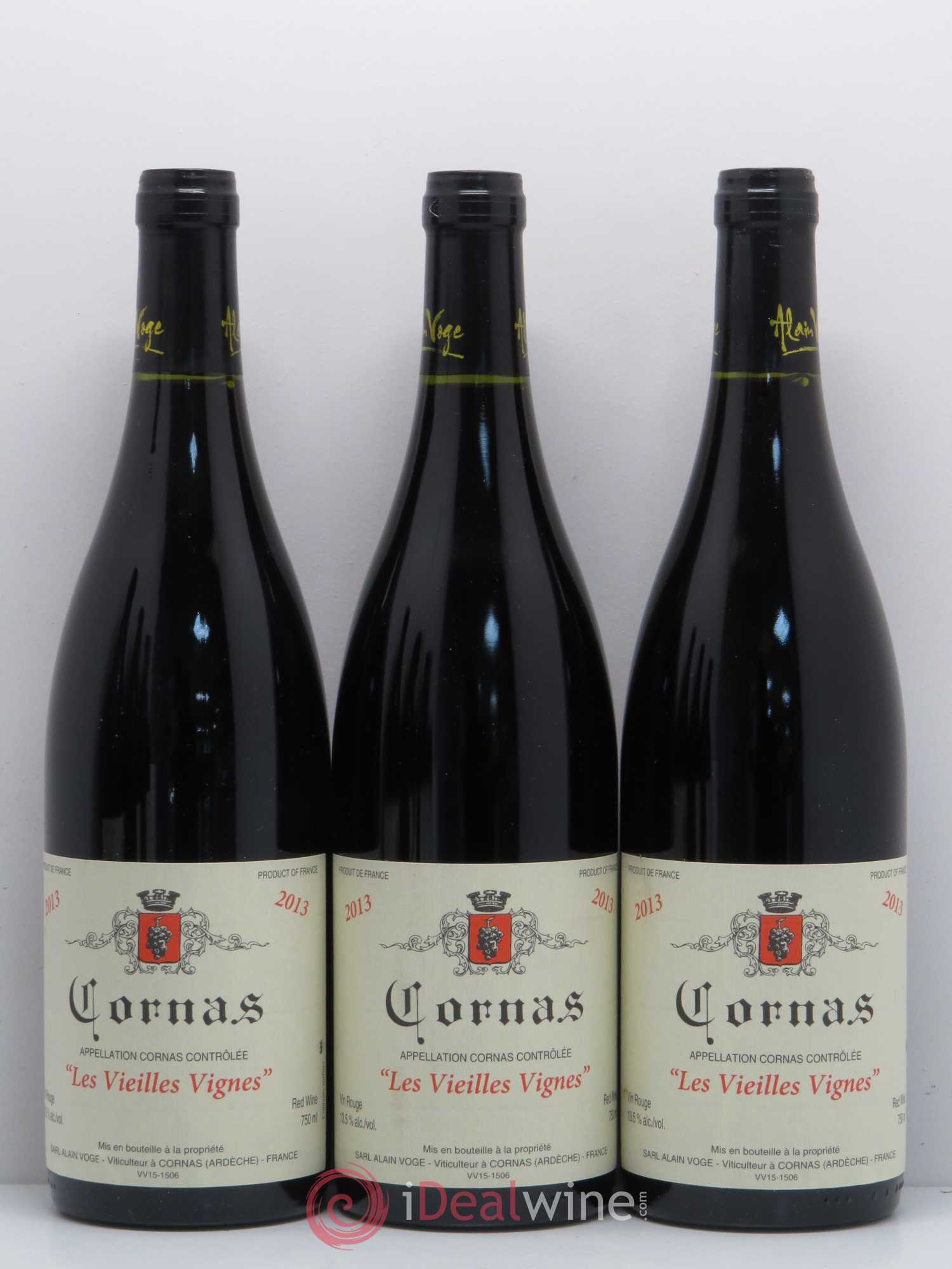 Cornas Les Vieilles Vignes Alain Voge (Domaine) 2013 - Lot de 6 bouteilles - 2