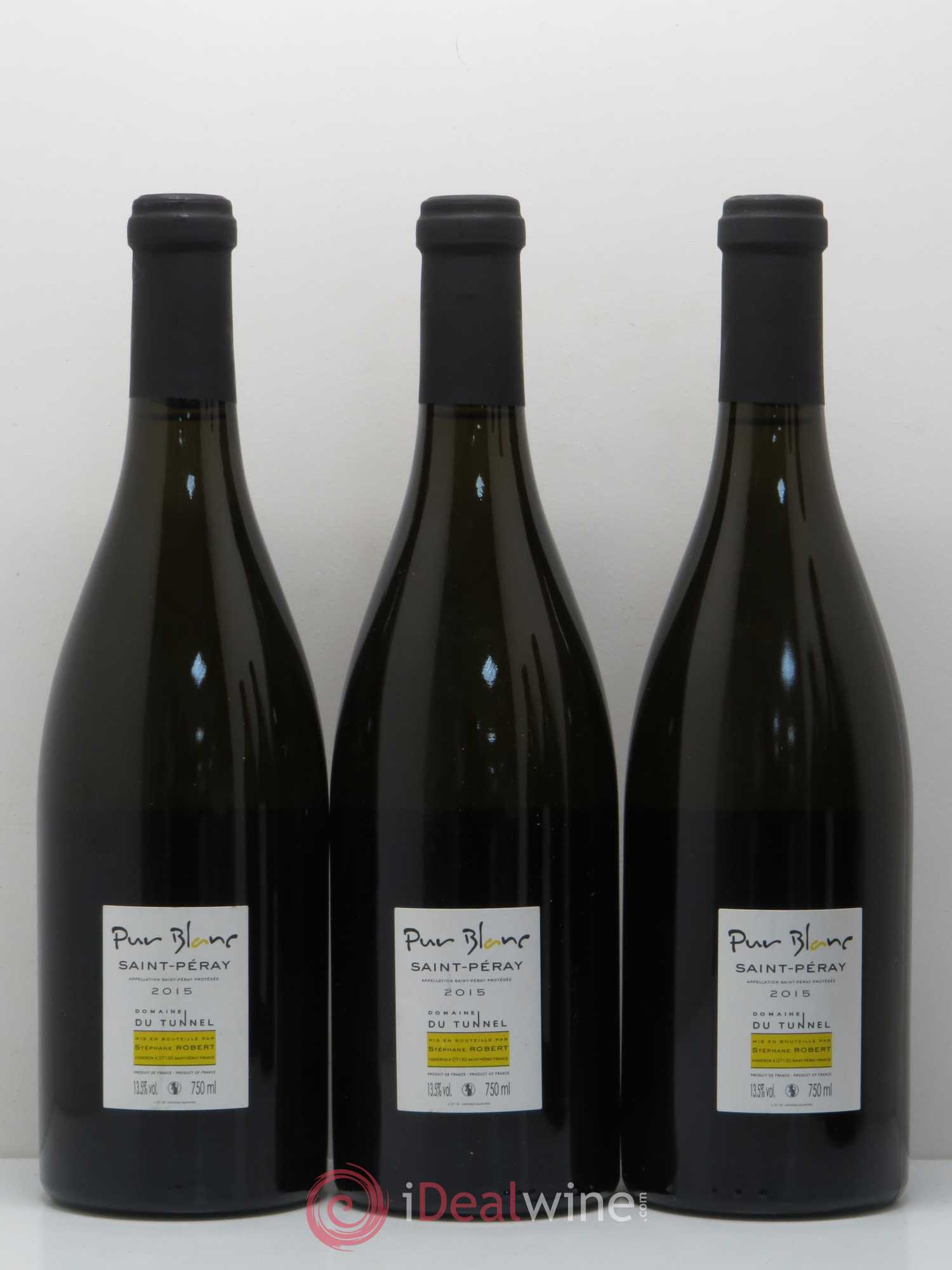 Saint-Péray Pur Blanc Stéphane Robert Domaine du Tunnel 2015 - Lot de 5 bouteilles - 3