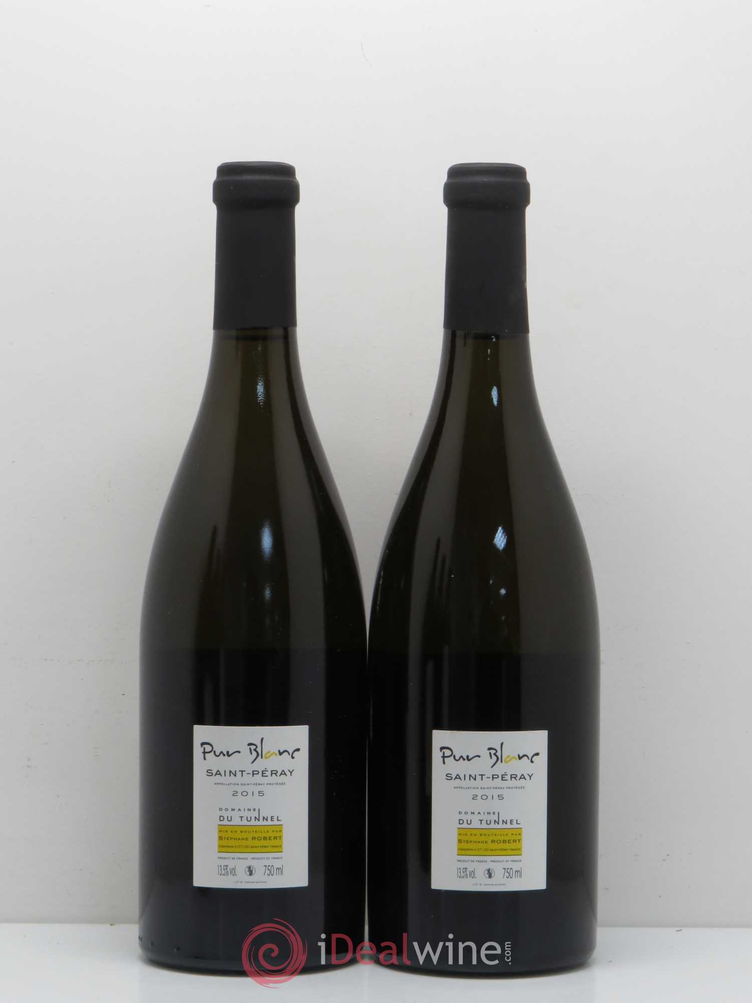 Saint-Péray Pur Blanc Stéphane Robert Domaine du Tunnel 2015 - Lot de 5 bouteilles - 4