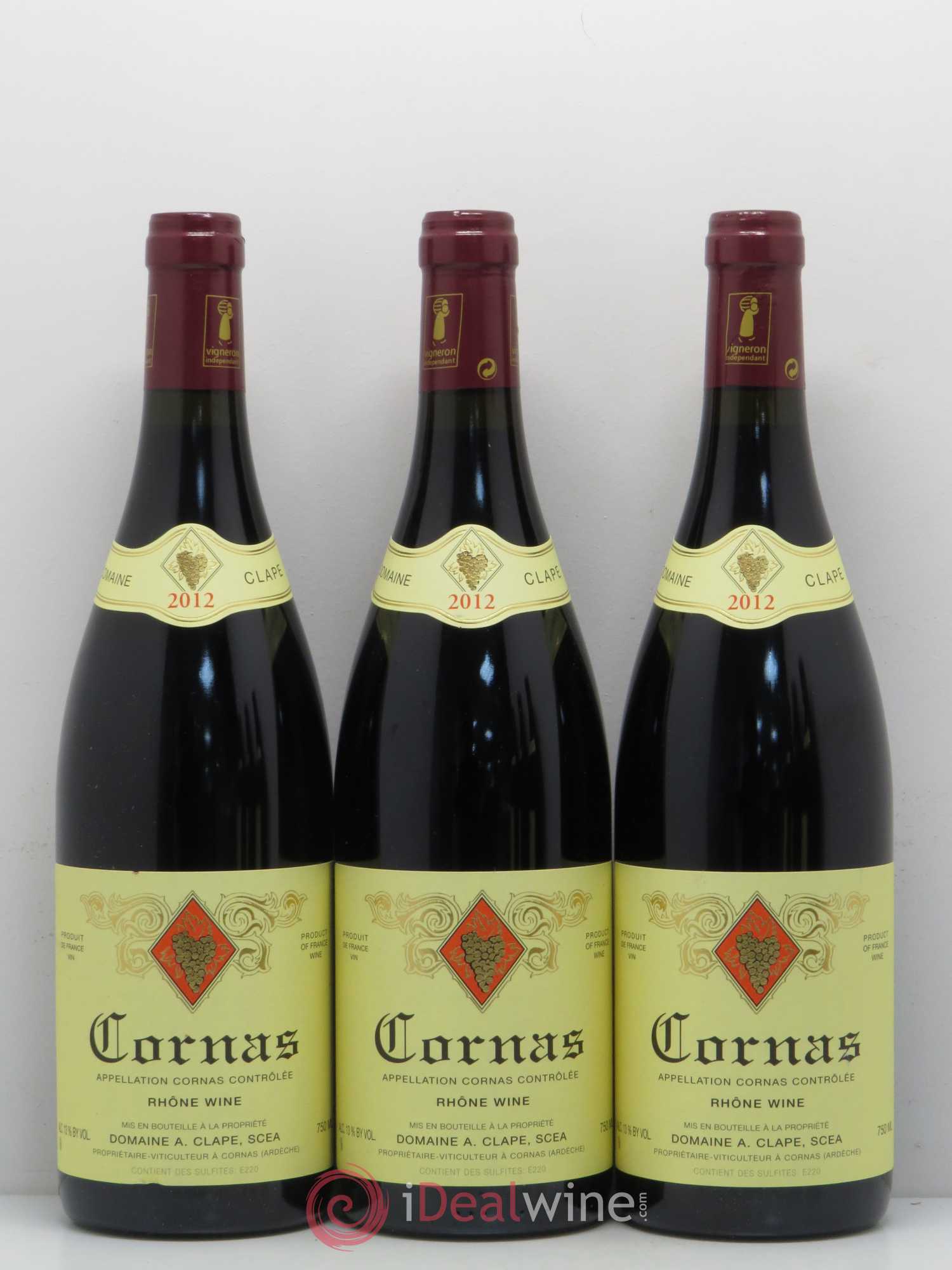 Cornas Auguste Clape 2012 - Lot de 6 bouteilles - 1