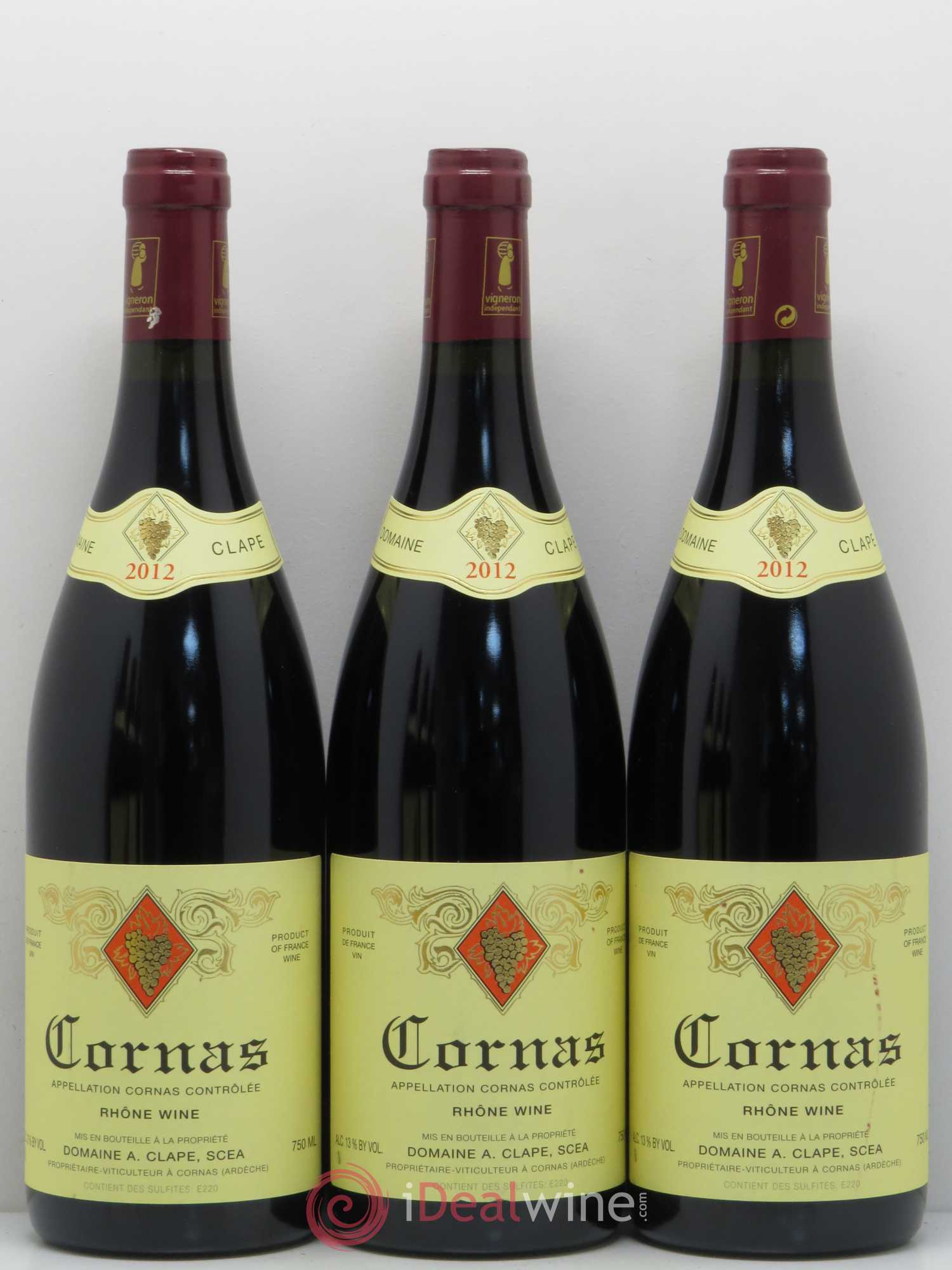 Cornas Auguste Clape 2012 - Lot de 6 bouteilles - 2
