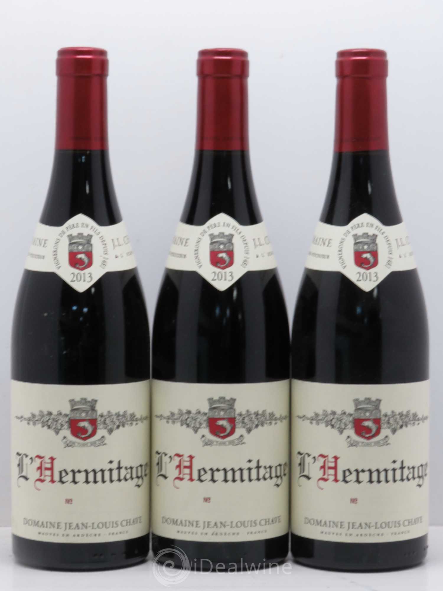 Hermitage Jean-Louis Chave 2013 - Lot de 3 bouteilles - 0