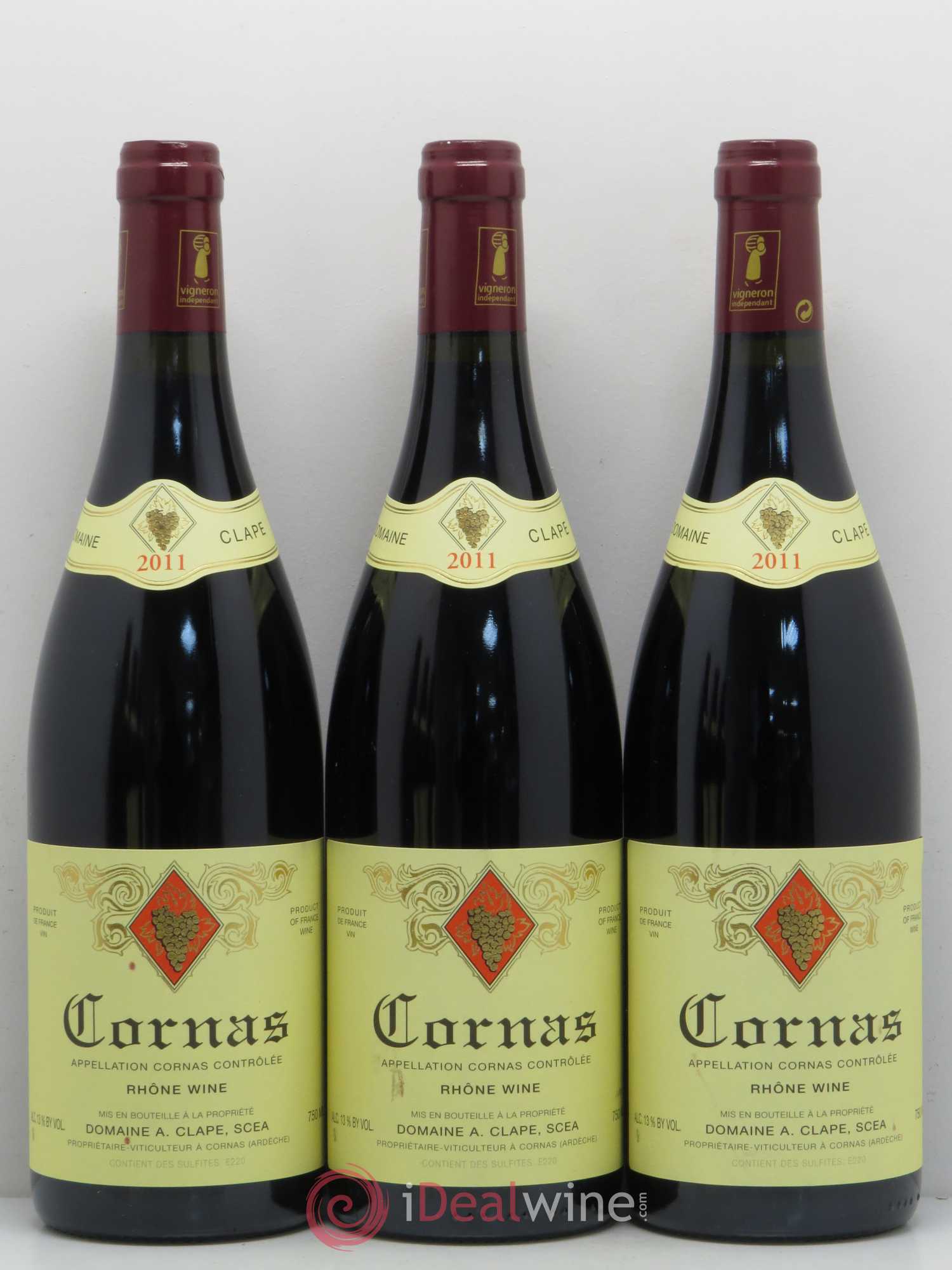 Cornas Auguste Clape 2011 - Lot de 6 bouteilles - 2