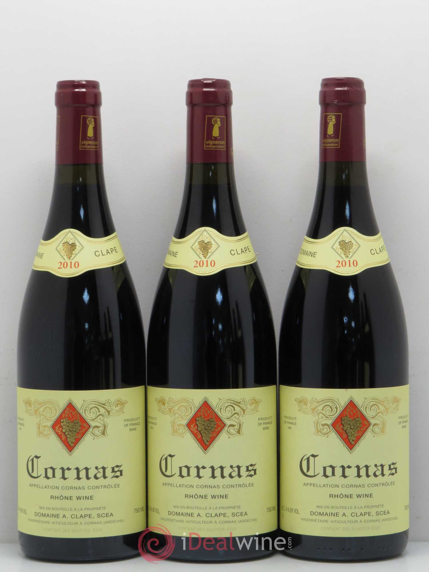 Cornas Auguste Clape 2010 - Posten von 6 Flaschen - 1