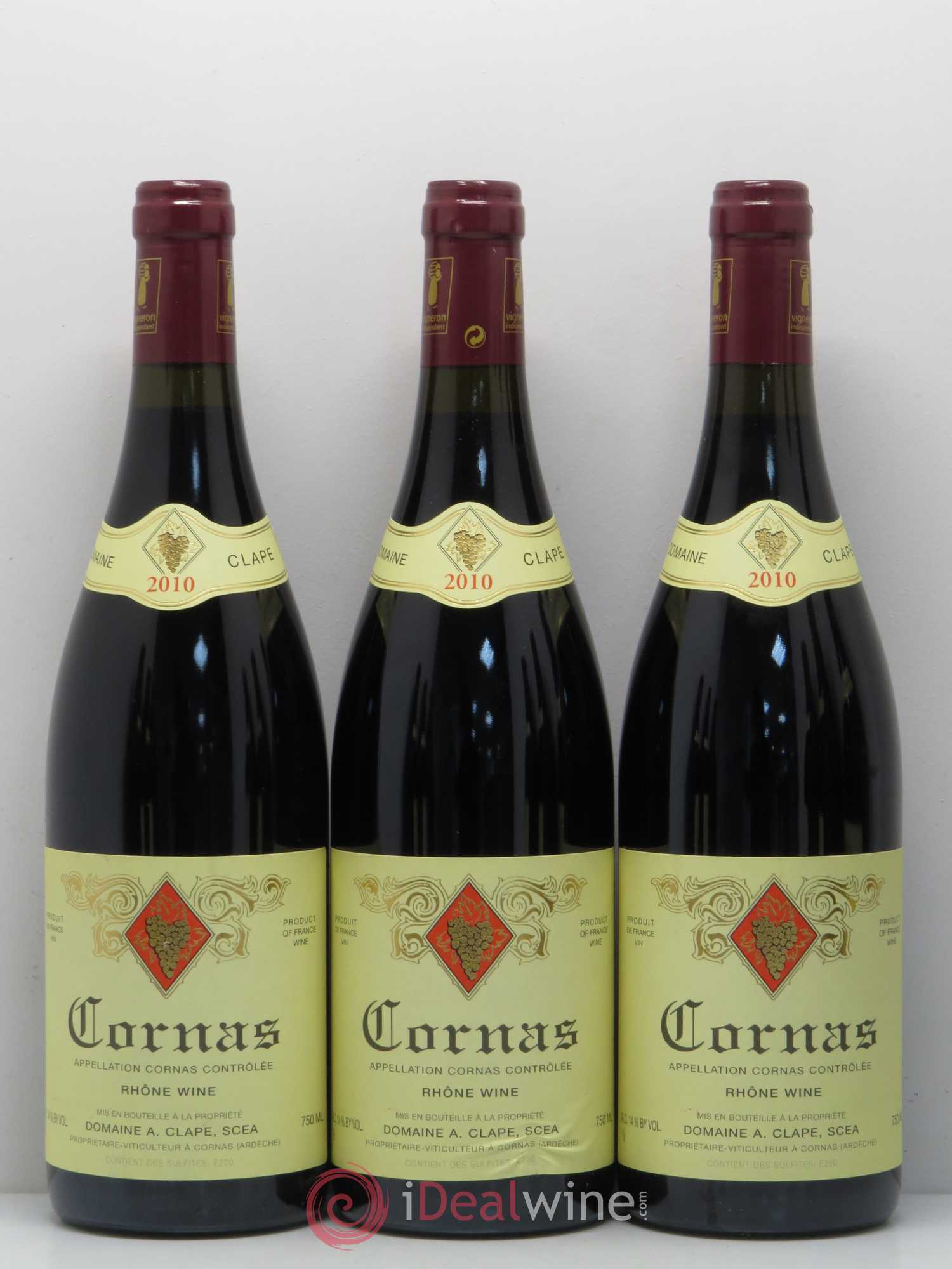 Cornas Auguste Clape 2010 - Lot de 12 bouteilles - 3