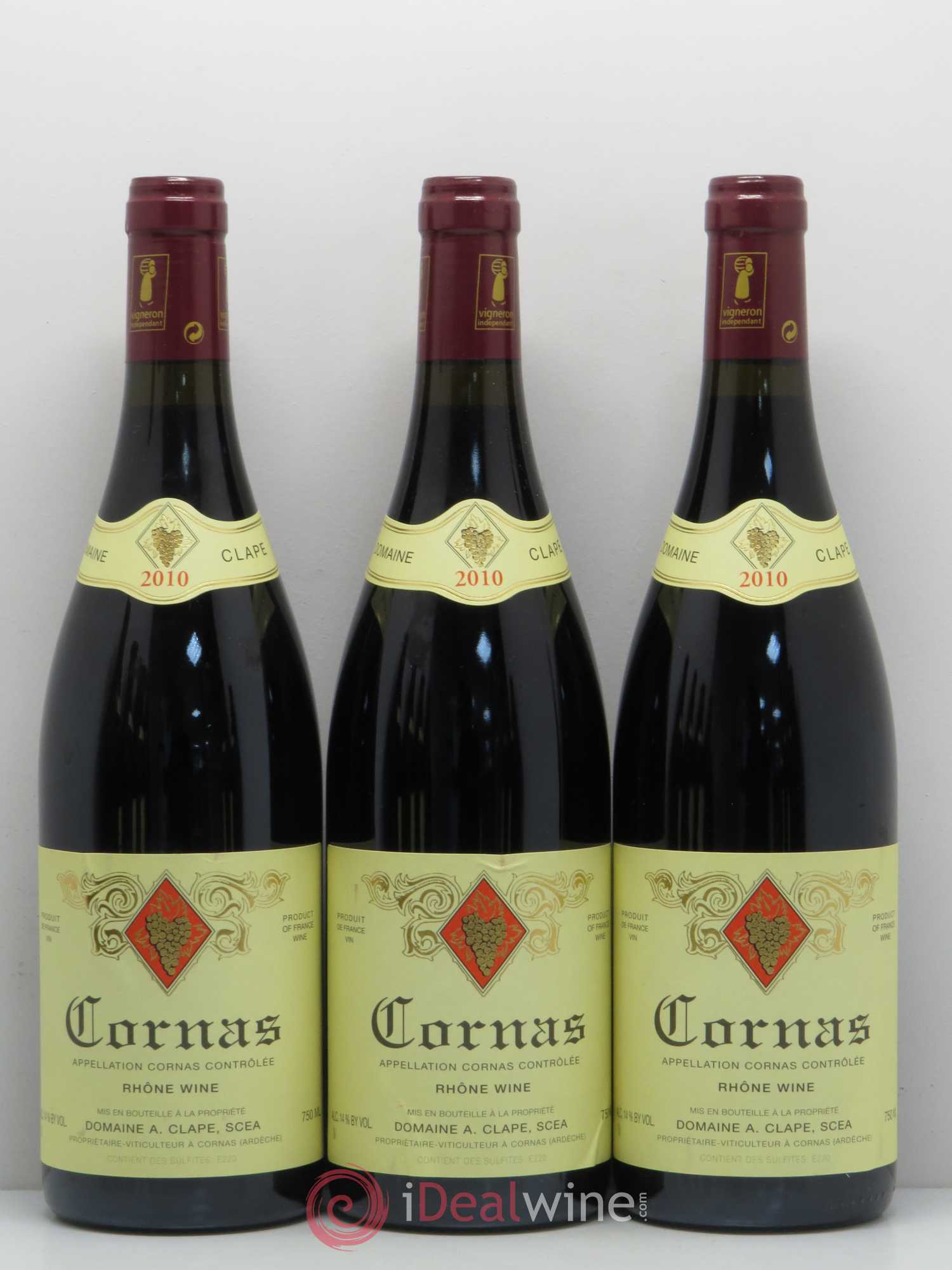 Cornas Auguste Clape 2010 - Lot de 12 bouteilles - 4