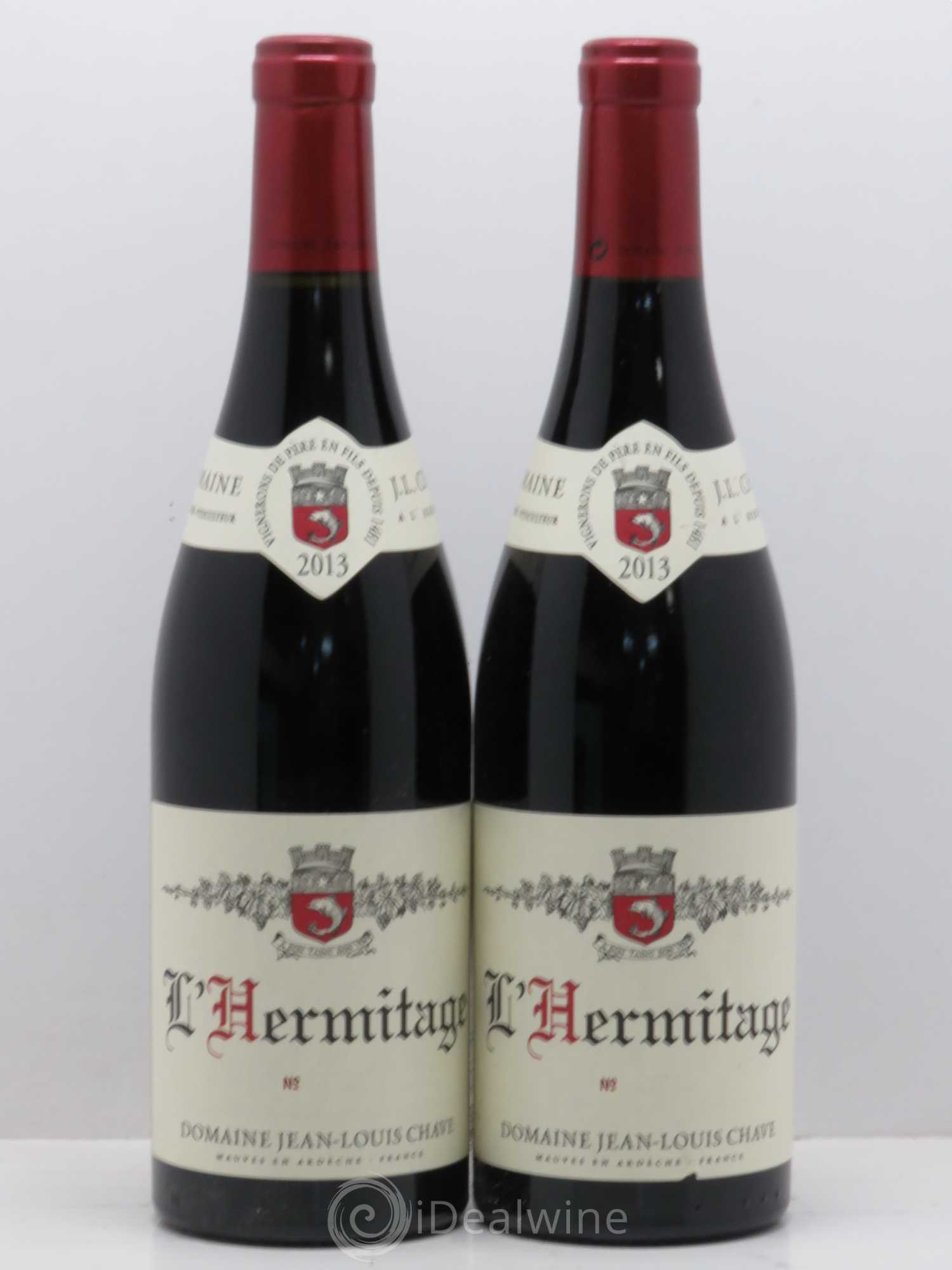 Hermitage Jean-Louis Chave 2013 - Lot de 2 bouteilles - 0