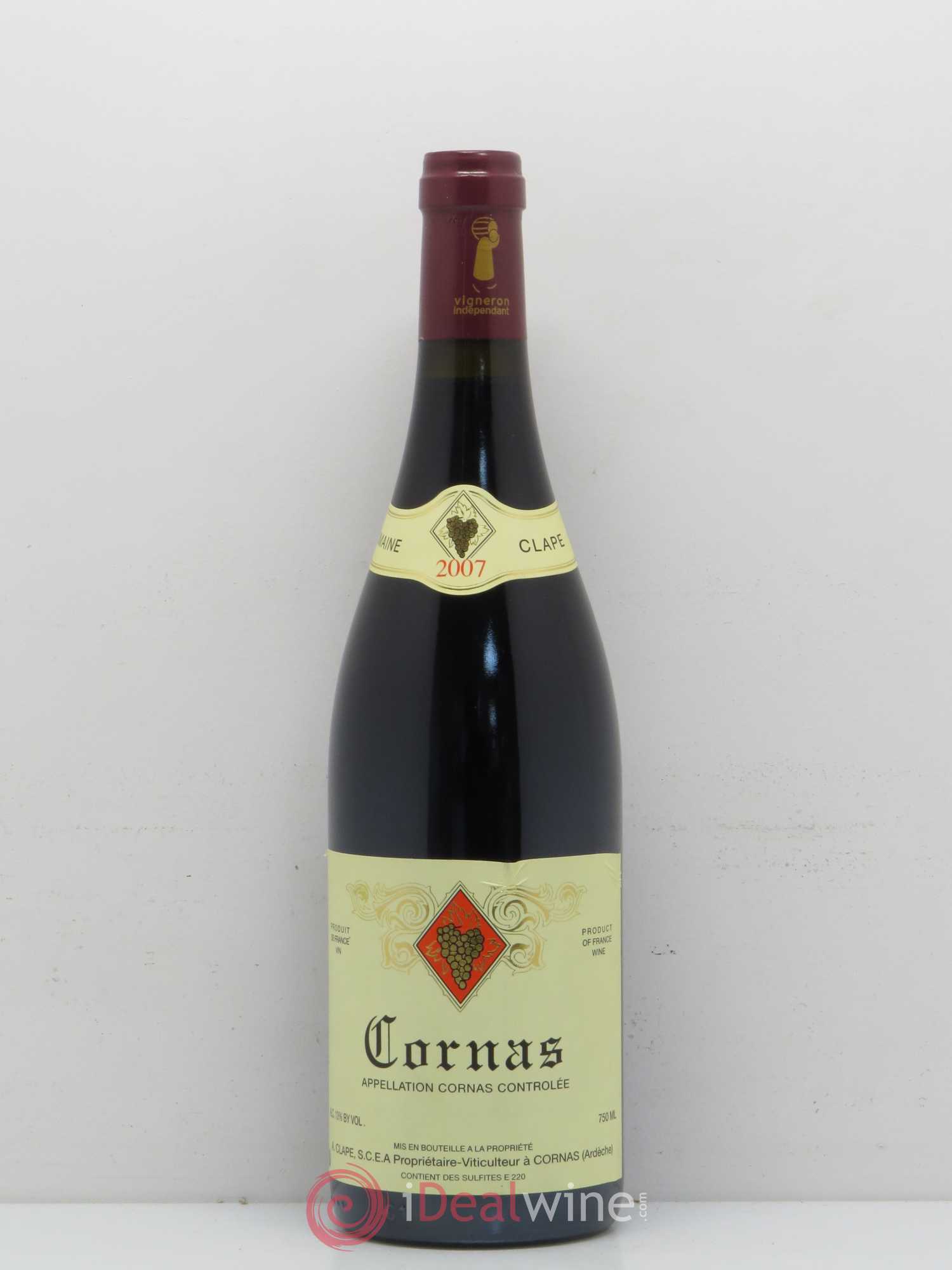 Cornas Auguste Clape 2007 - Lot de 1 bouteille - 0