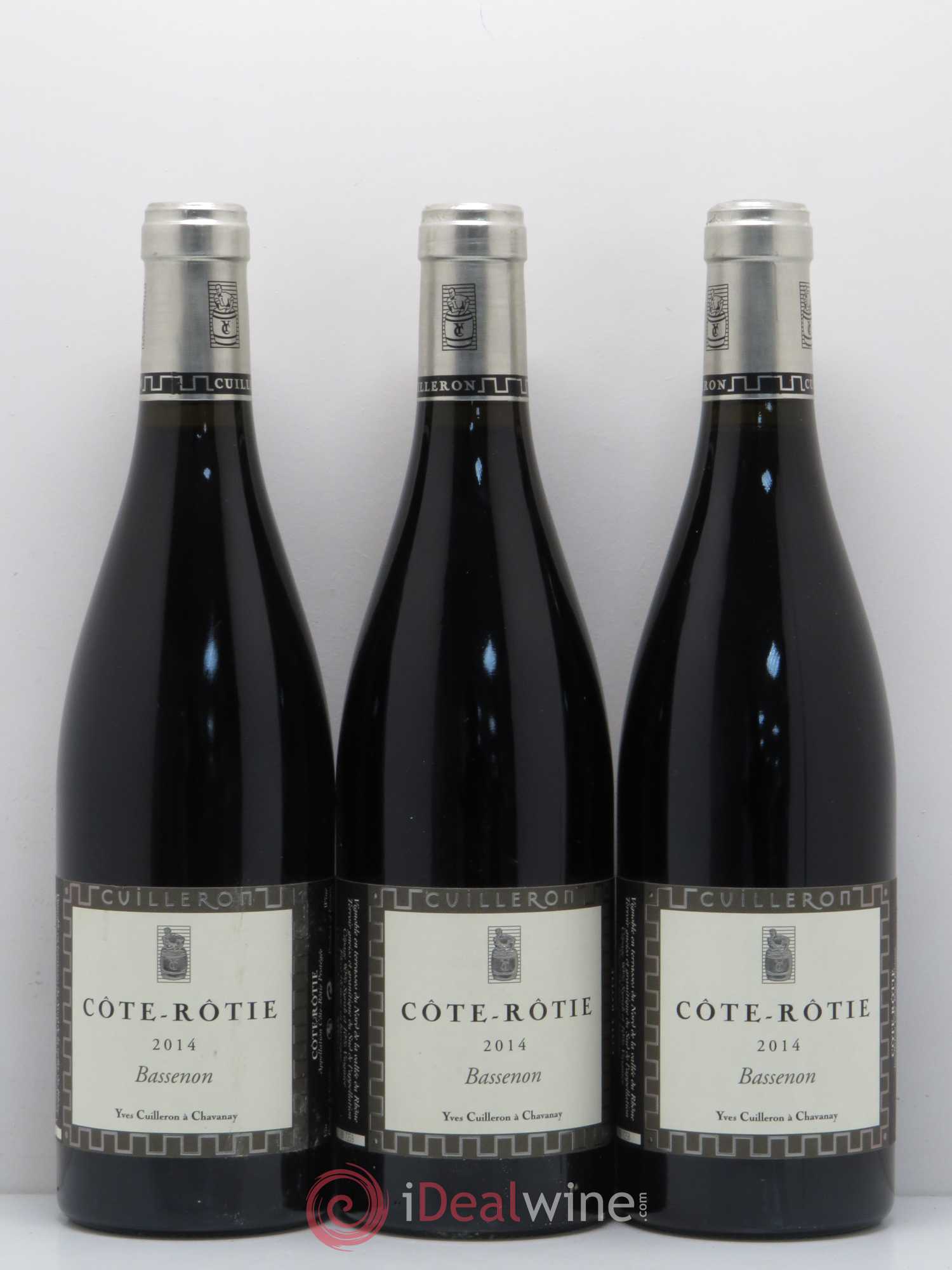 Côte-Rôtie Bassenon Yves Cuilleron (Domaine) 2014 - Lot de 3 bouteilles - 0