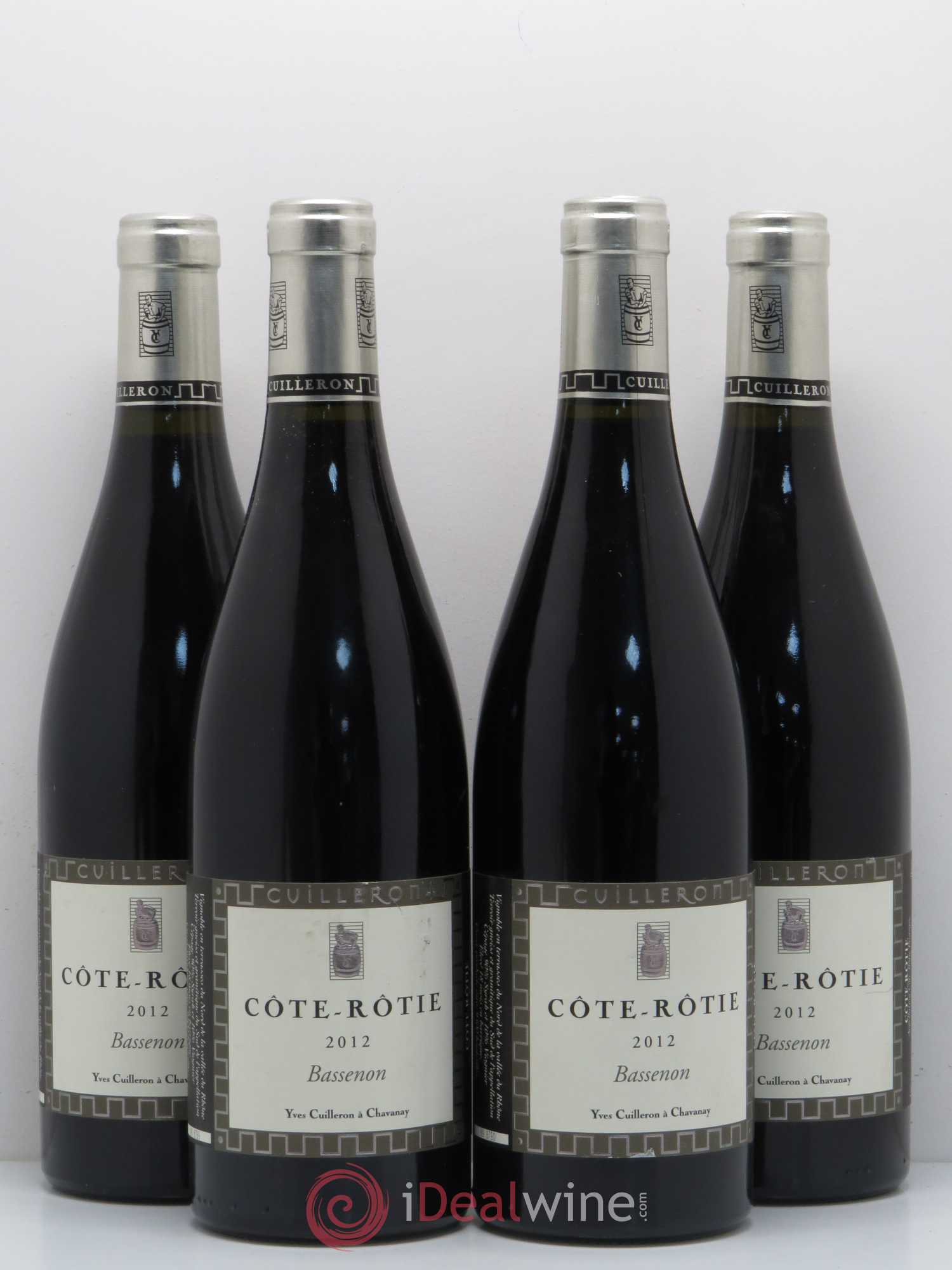 Côte-Rôtie Bassenon Yves Cuilleron (Domaine) 2012 - Lot de 4 bouteilles - 0