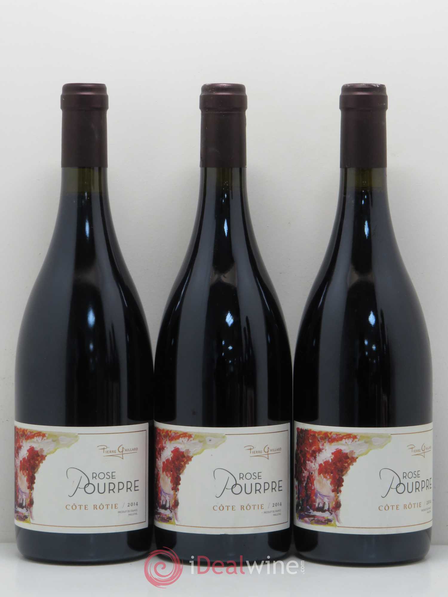 Côte-Rôtie Rose Pourpre Pierre Gaillard 2014 - Lot de 6 bouteilles - 1