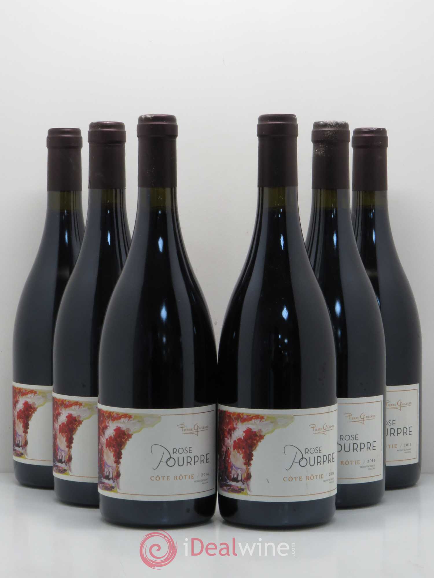 Côte-Rôtie Rose Pourpre Pierre Gaillard 2014 - Lot de 6 bouteilles - 0