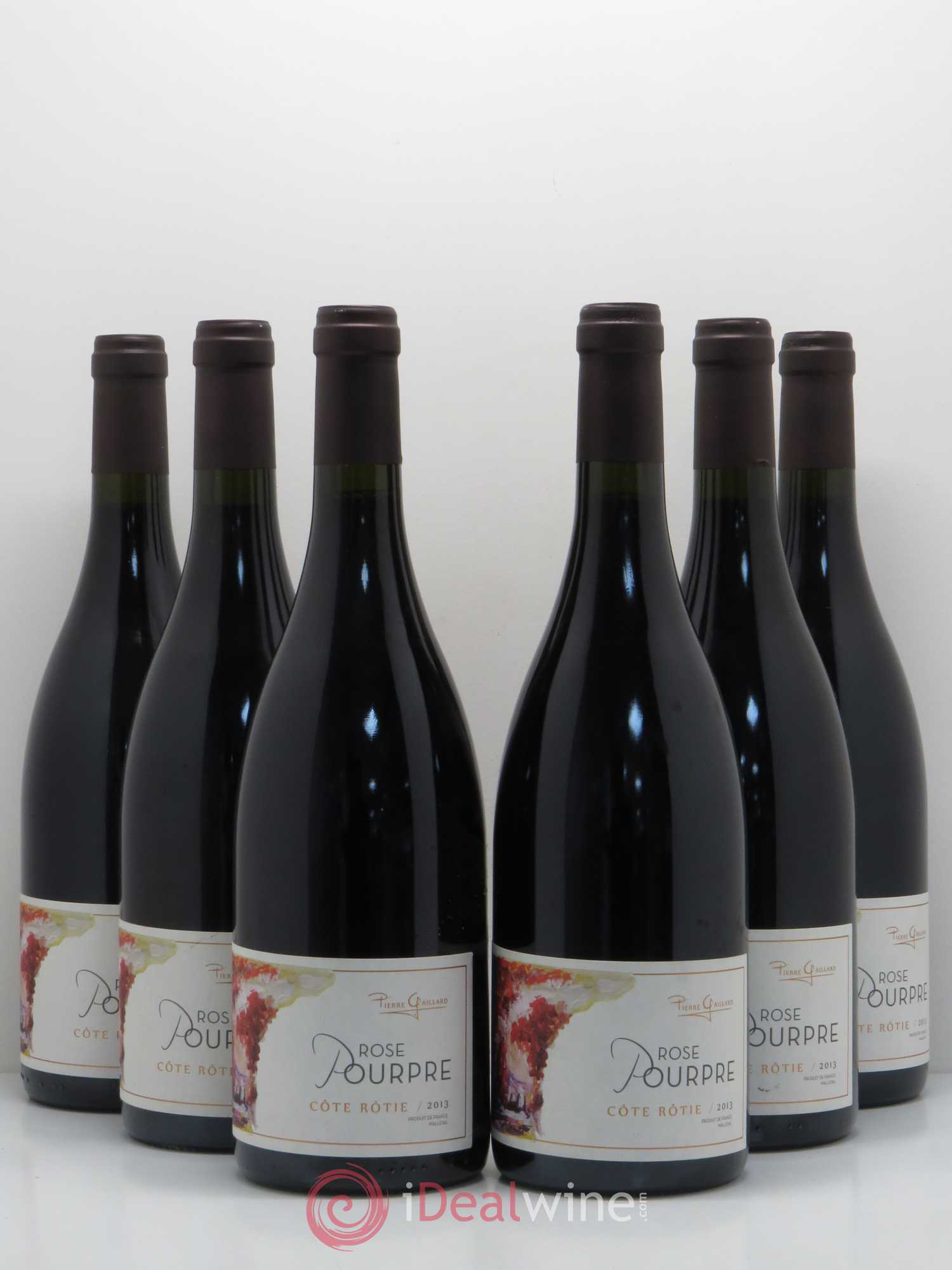 Côte-Rôtie Rose Pourpre Pierre Gaillard 2013 - Lot de 6 bouteilles - 0