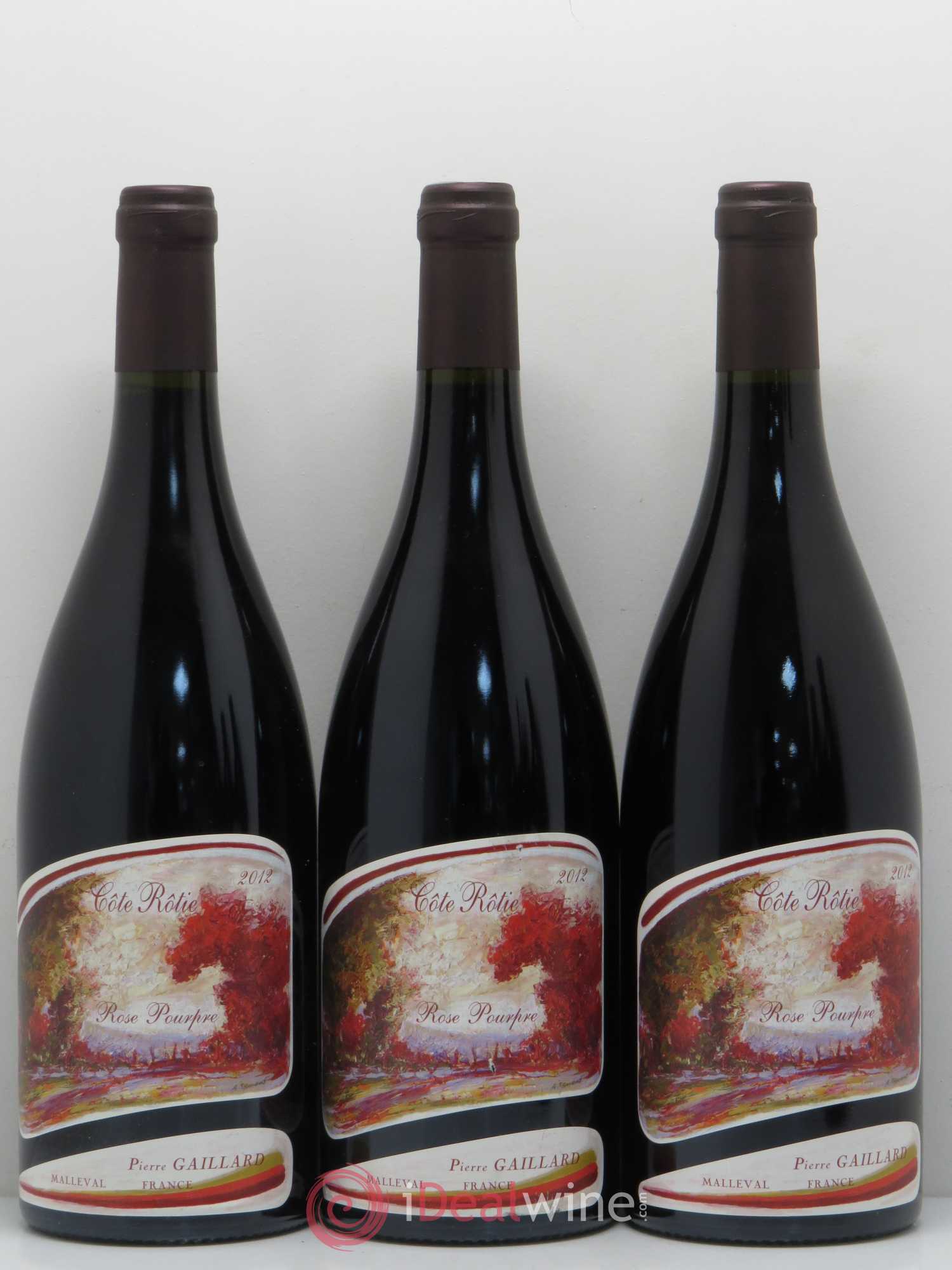 Côte-Rôtie Rose Pourpre Pierre Gaillard 2012 - Lot de 6 bouteilles - 1