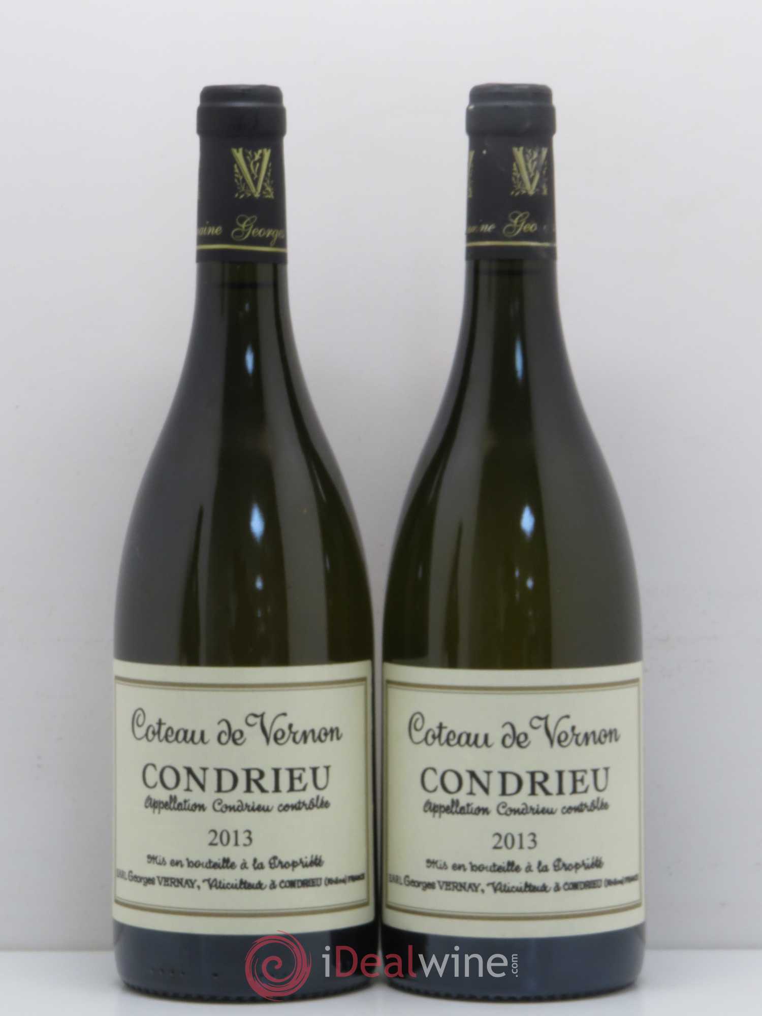 Condrieu Coteau de Vernon Georges Vernay 2013 - Lot de 2 bouteilles - 0