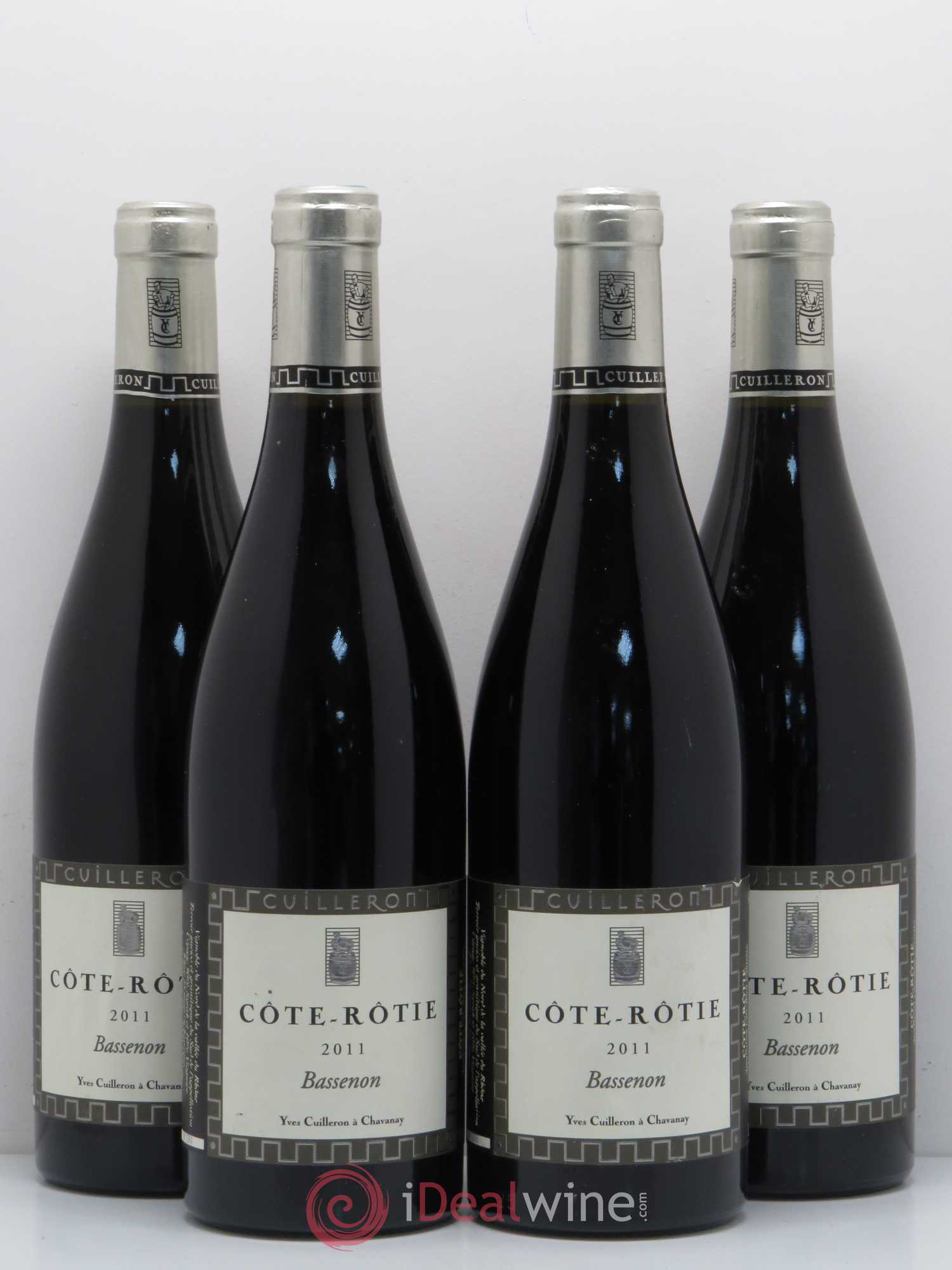 Côte-Rôtie Bassenon Yves Cuilleron (Domaine) 2011 - Lot de 4 bouteilles - 0
