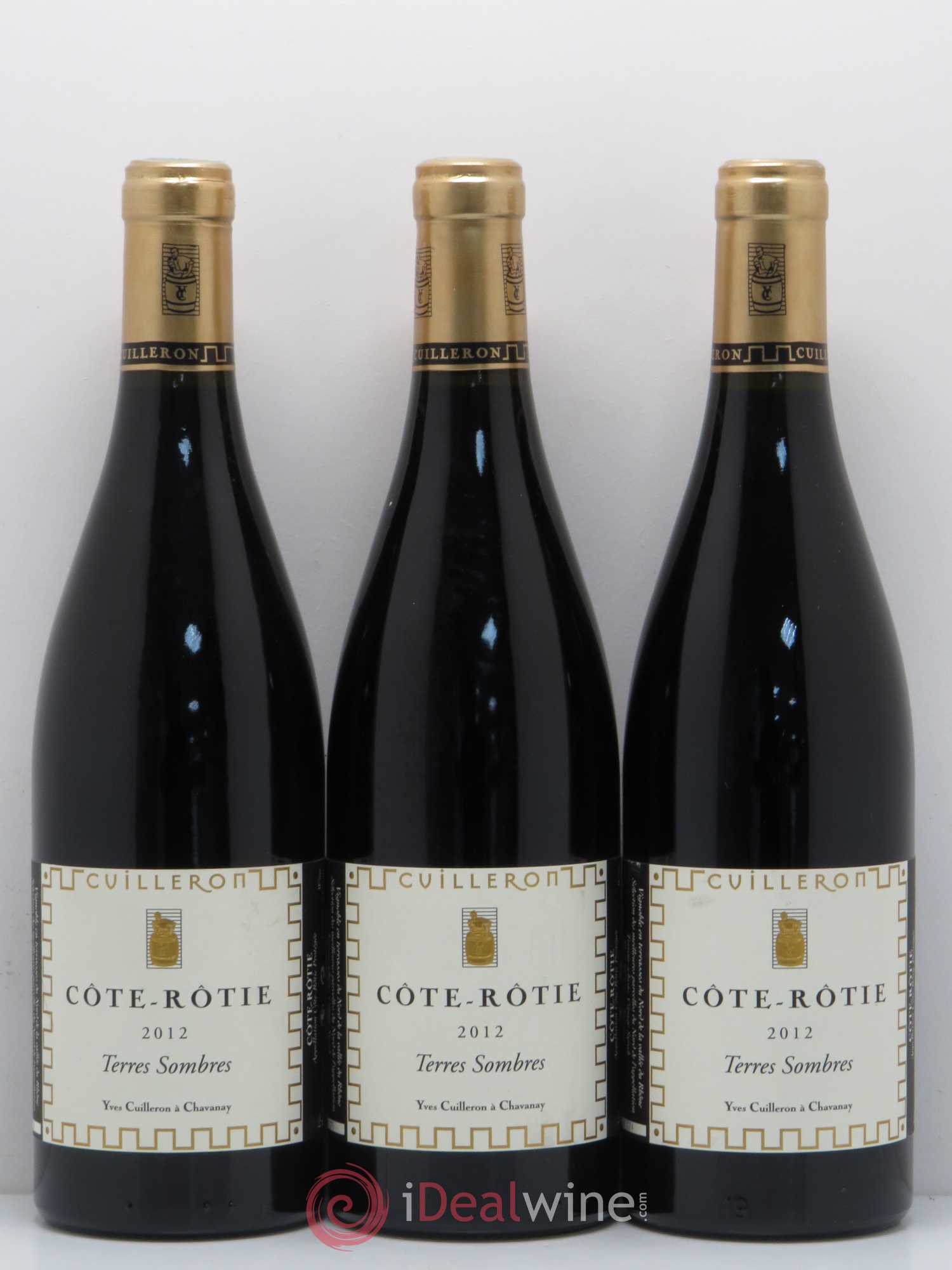 Côte-Rôtie Terres Sombres Yves Cuilleron (Domaine) 2012 - Lot de 3 bouteilles - 0