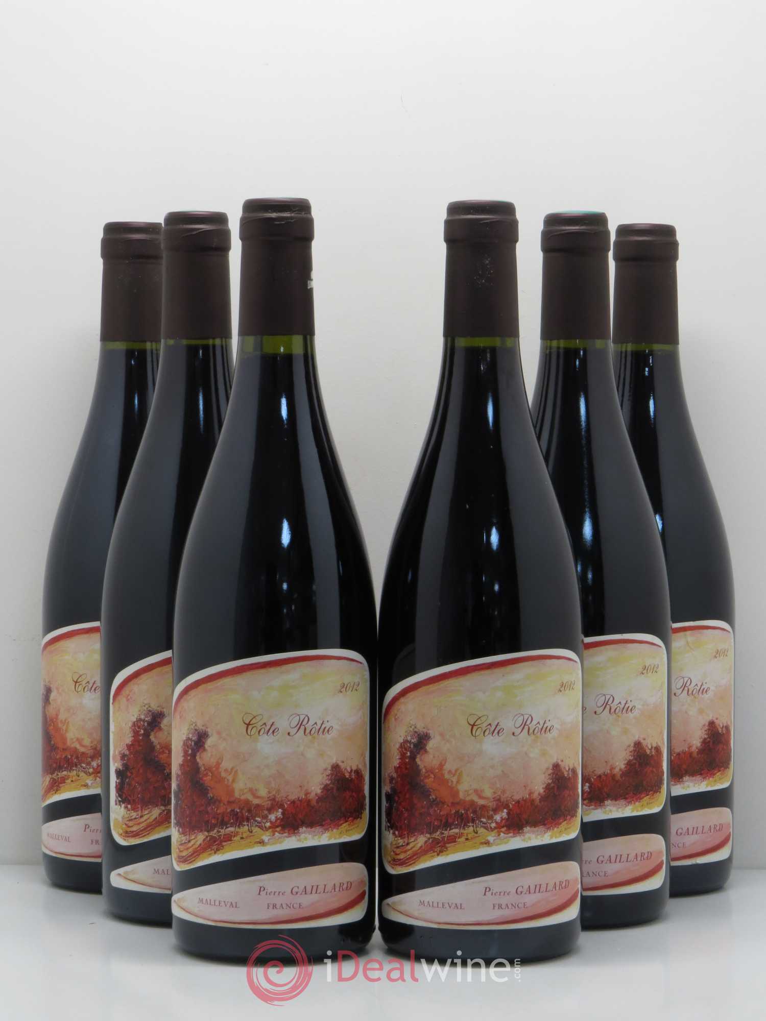 Côte-Rôtie Pierre Gaillard 2012 - Lot de 6 bouteilles - 0