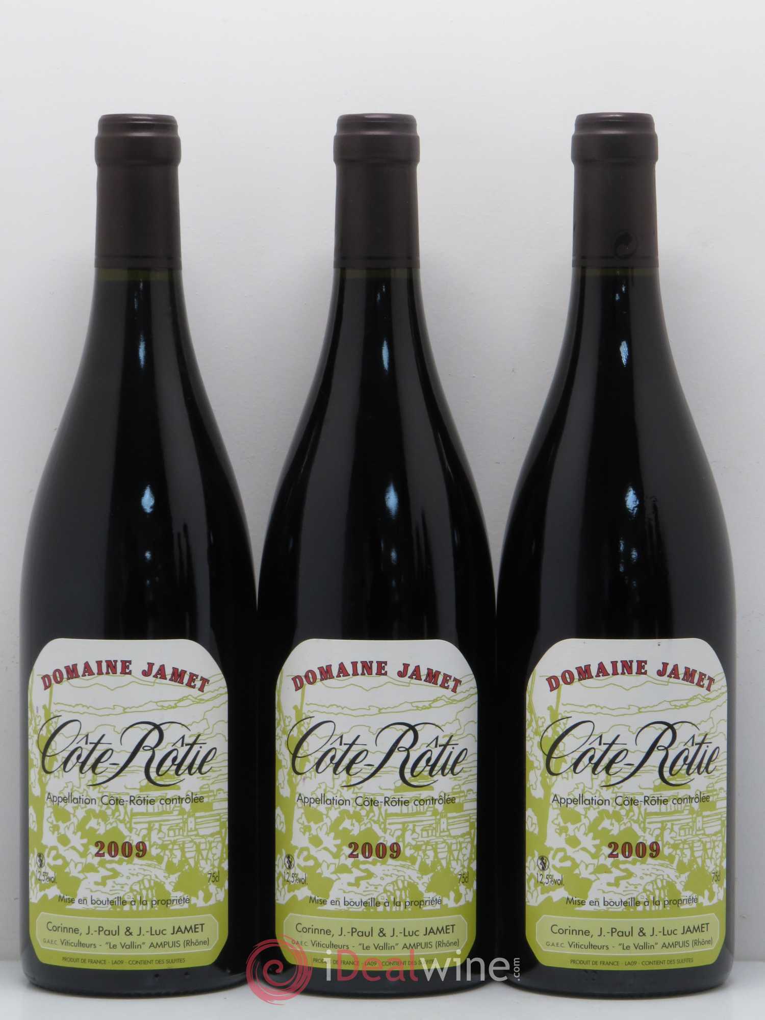 Côte-Rôtie Jamet (Domaine) 2009 - Lot de 6 bouteilles - 1