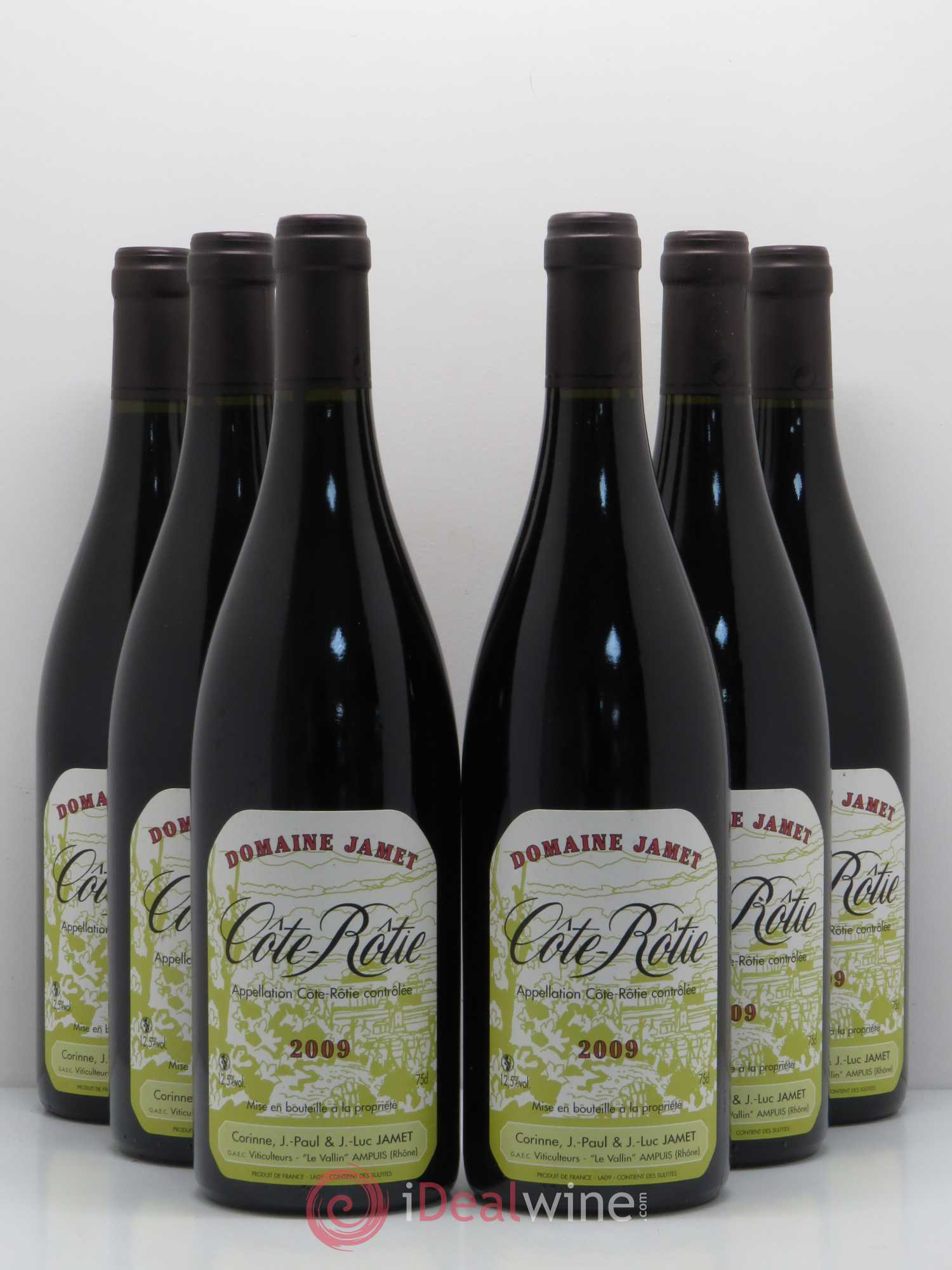 Côte-Rôtie Jamet (Domaine) 2009 - Lot de 6 bouteilles - 0