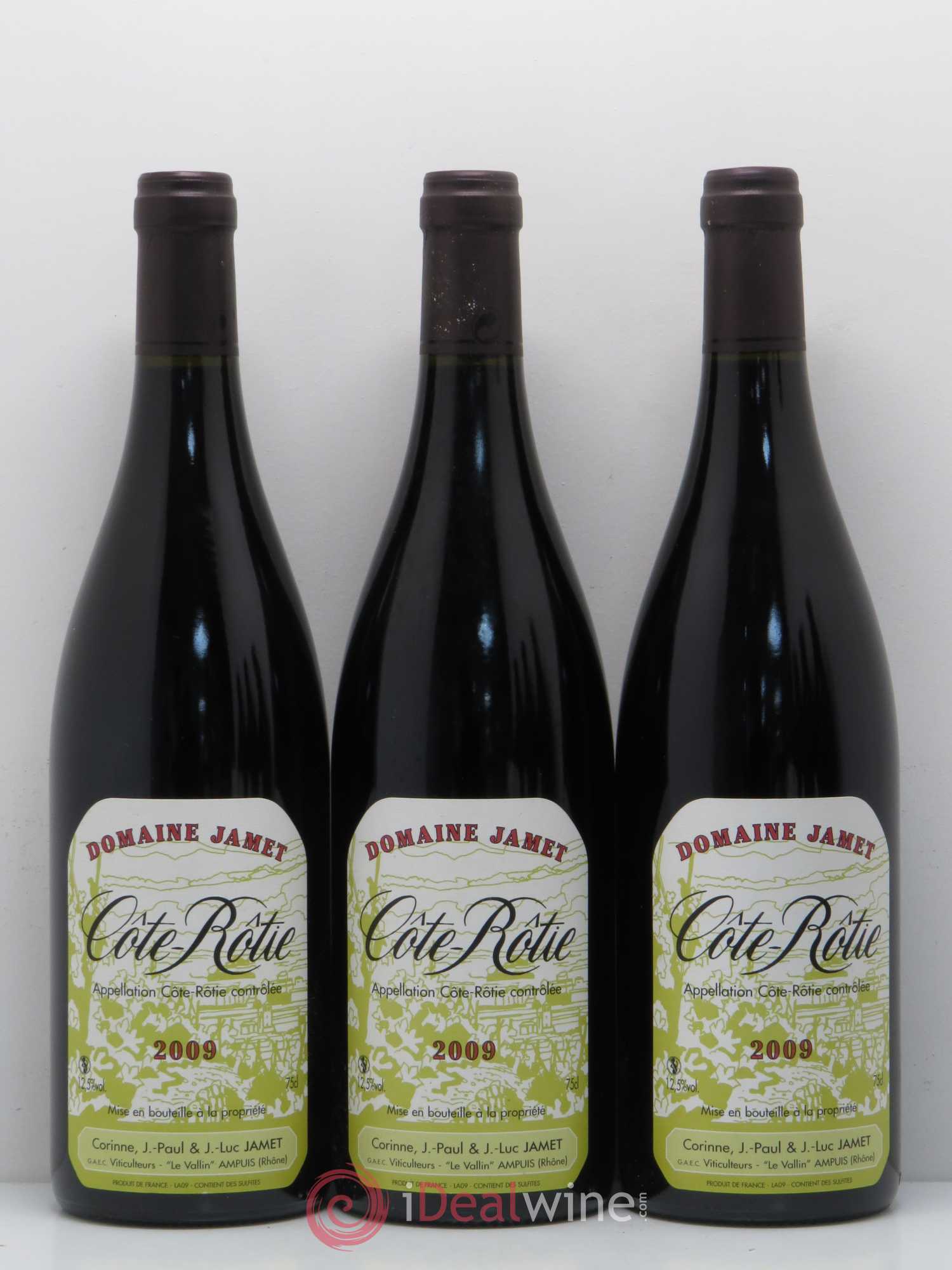 Côte-Rôtie Jamet (Domaine) 2009 - Lot de 6 bouteilles - 1
