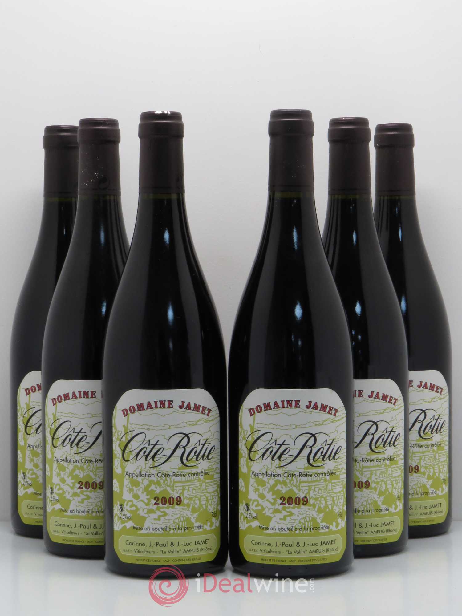 Côte-Rôtie Jamet (Domaine) 2009 - Lot de 6 bouteilles - 0