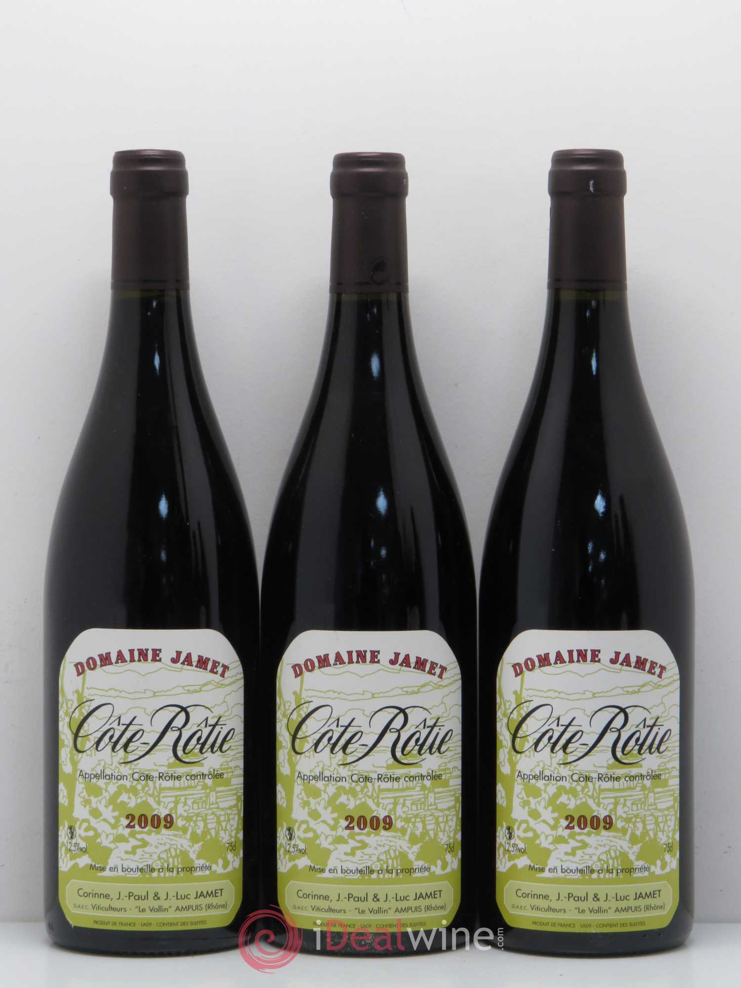 Côte-Rôtie Jamet (Domaine) 2009 - Lot de 3 bouteilles - 0