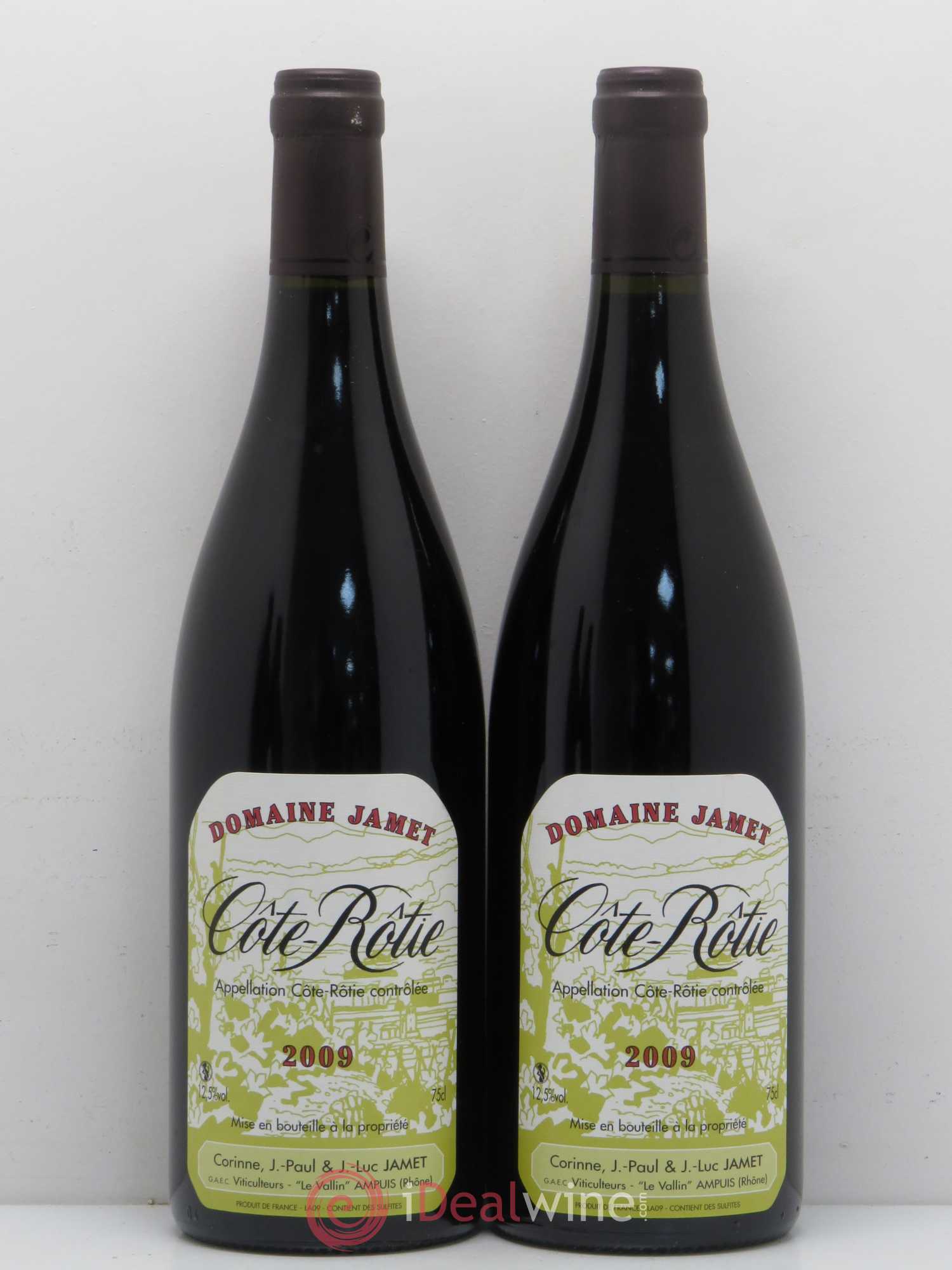 Côte-Rôtie Jamet (Domaine) 2009 - Lot de 2 bouteilles - 0