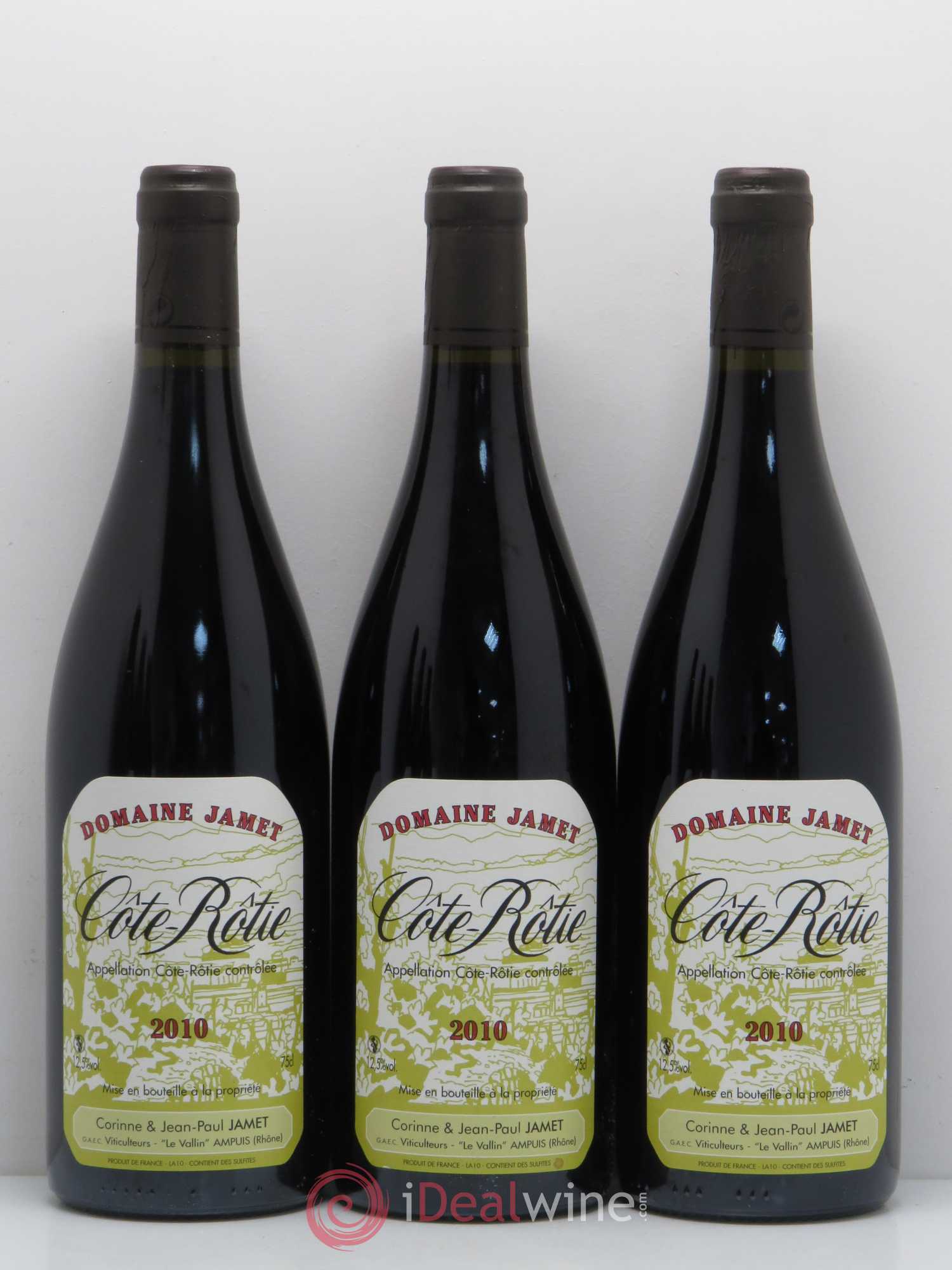 Côte-Rôtie Jamet (Domaine) 2010 - Lot de 6 bouteilles - 2