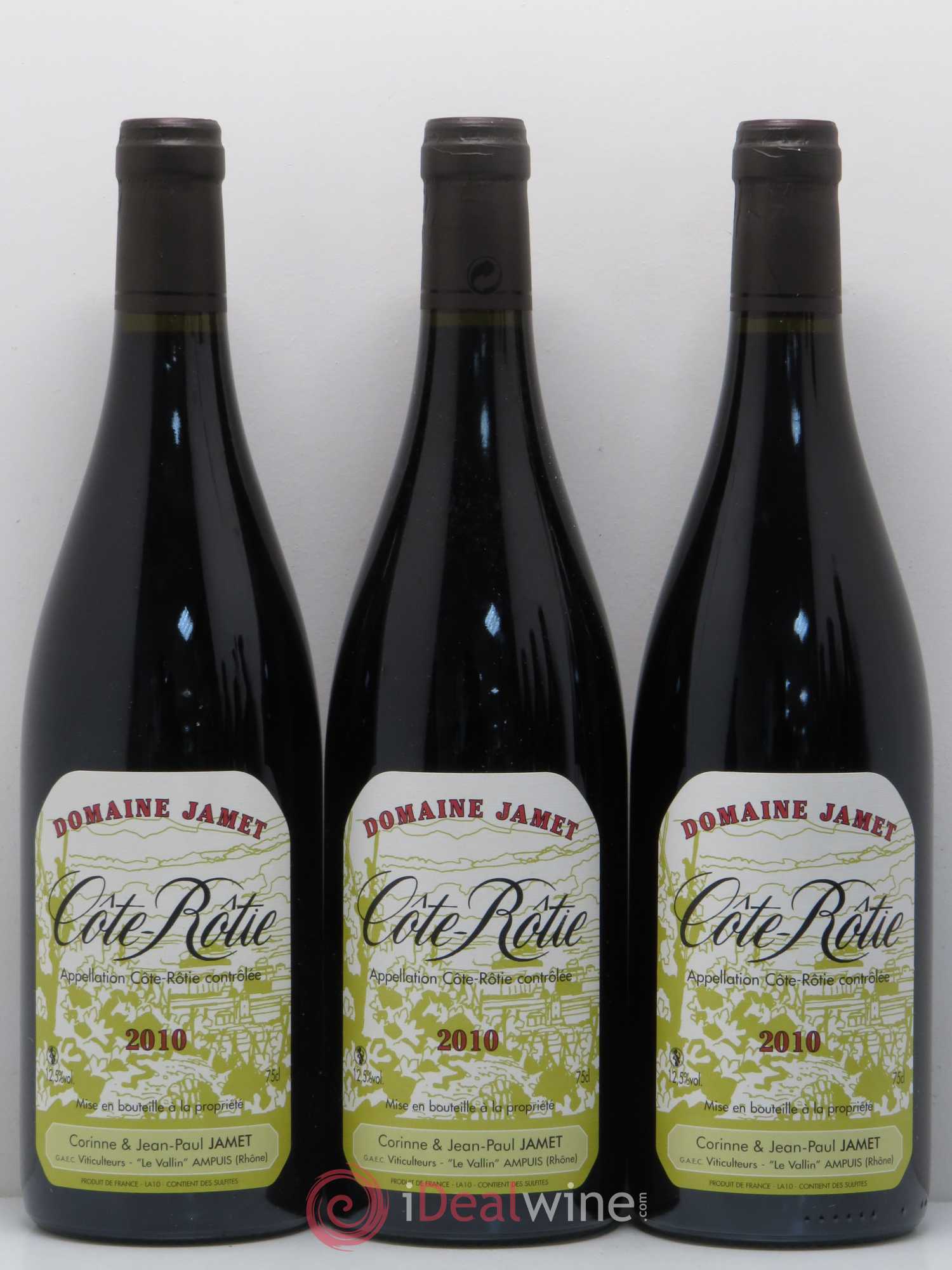 Côte-Rôtie Jamet (Domaine) 2010 - Lot de 12 bouteilles - 2