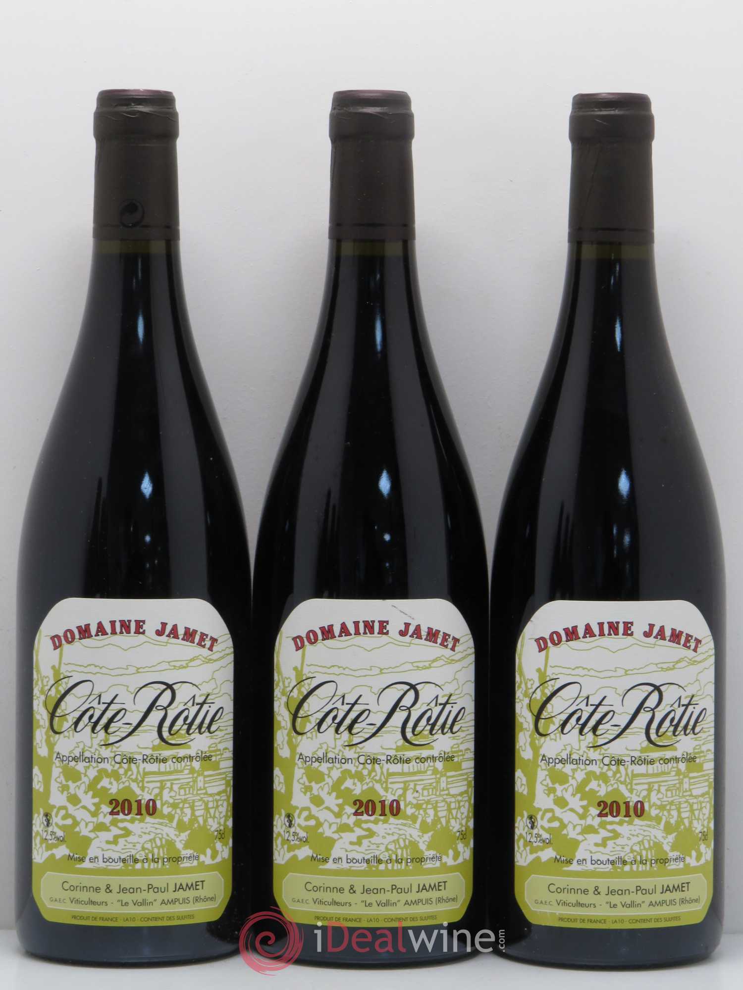 Côte-Rôtie Jamet (Domaine) 2010 - Lot de 12 bouteilles - 4