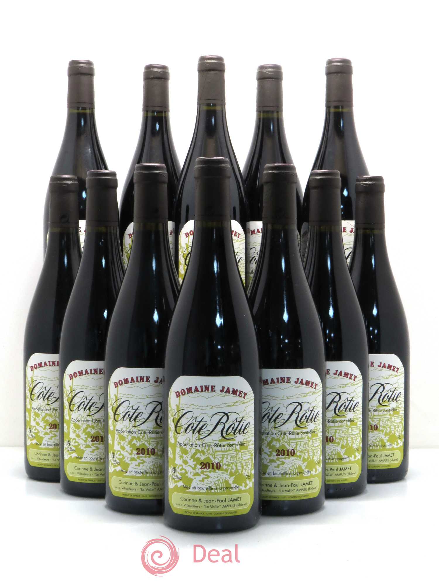 Côte-Rôtie Jamet (Domaine) 2010 - Lot de 12 bouteilles - 0