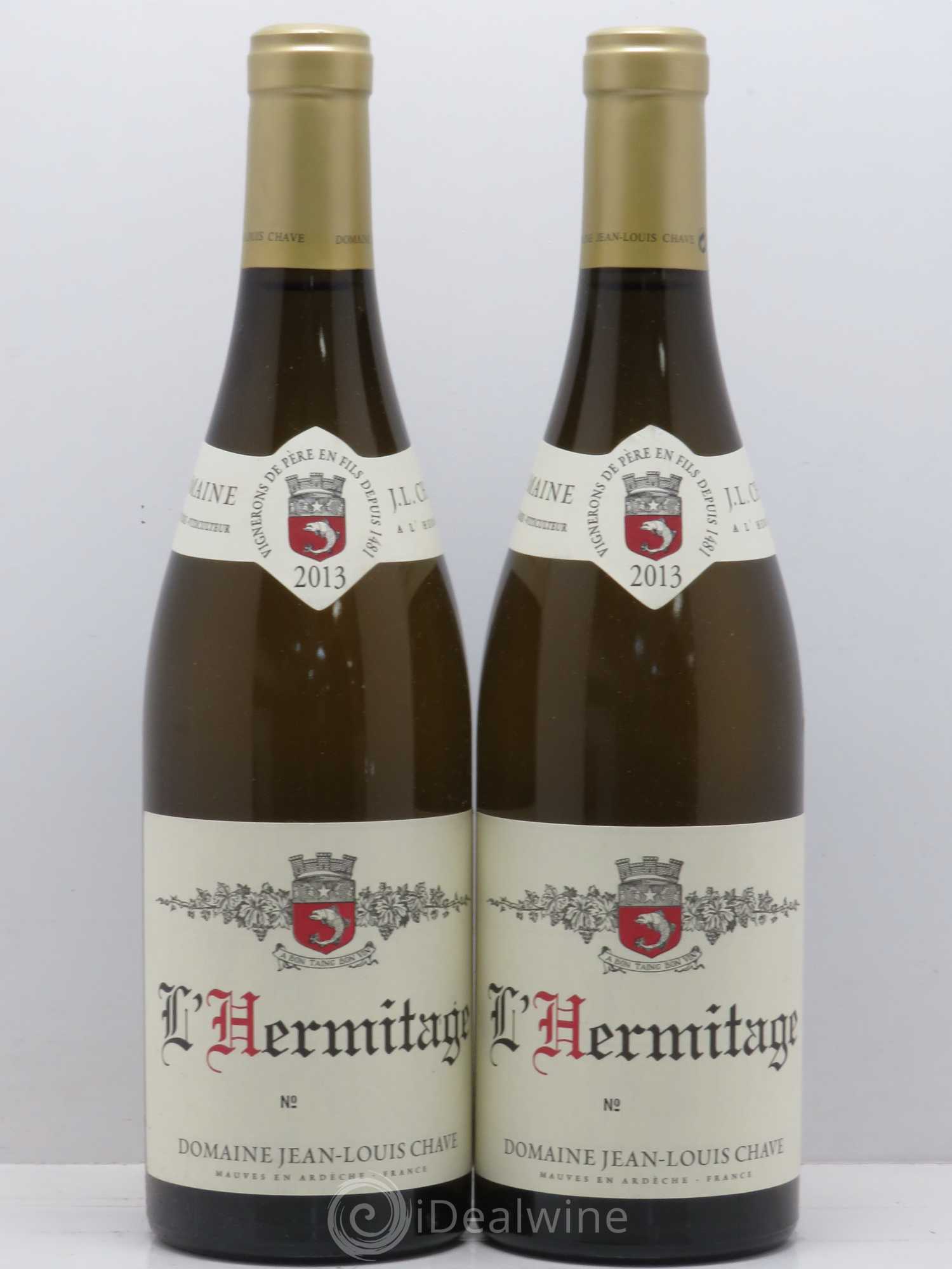 Hermitage Jean-Louis Chave 2013 - Lot de 2 bouteilles - 0