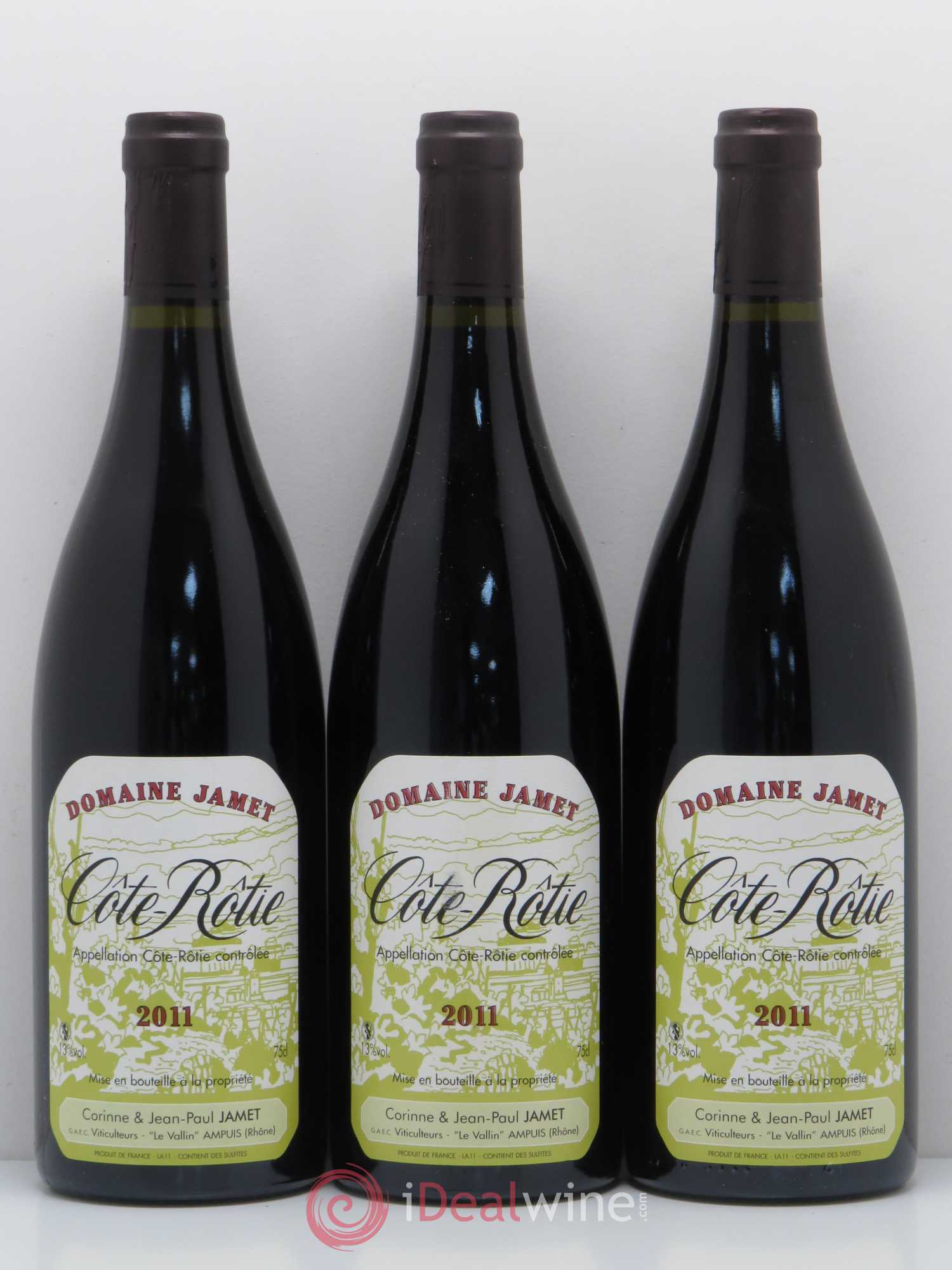 Côte-Rôtie Jamet (Domaine) 2011 - Lot de 12 bouteilles - 2